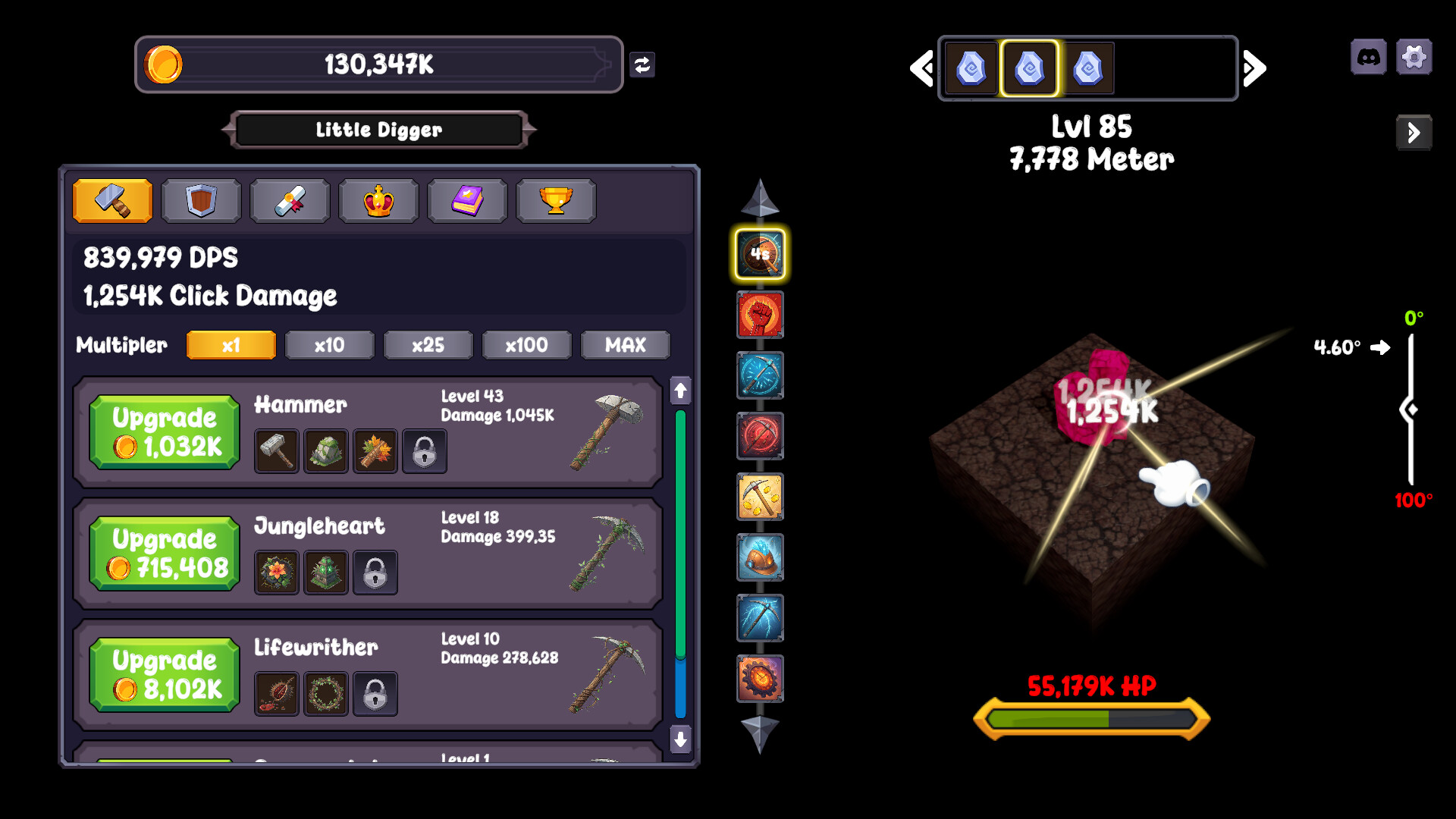 Clicker Ore