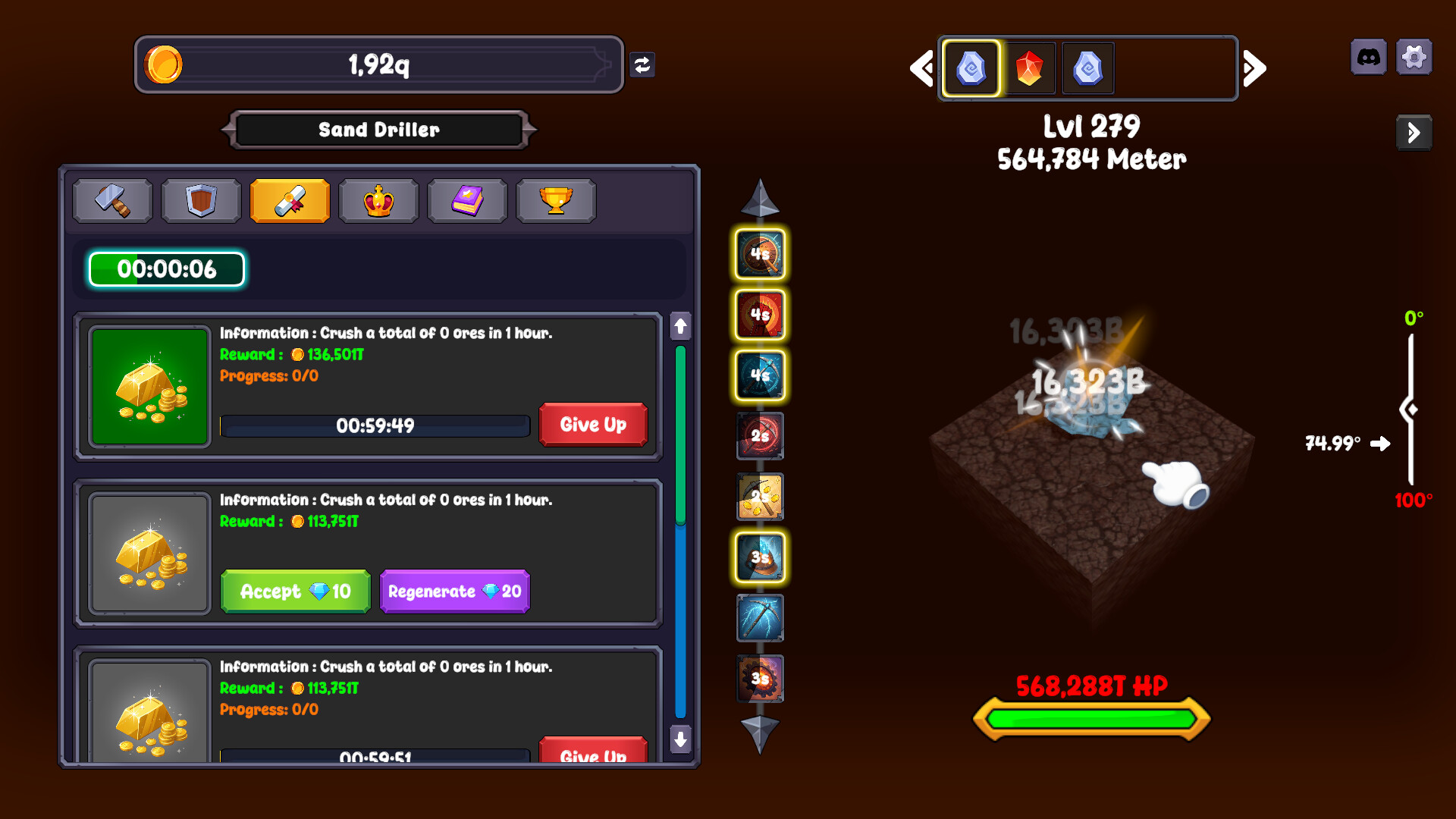 Clicker Ore