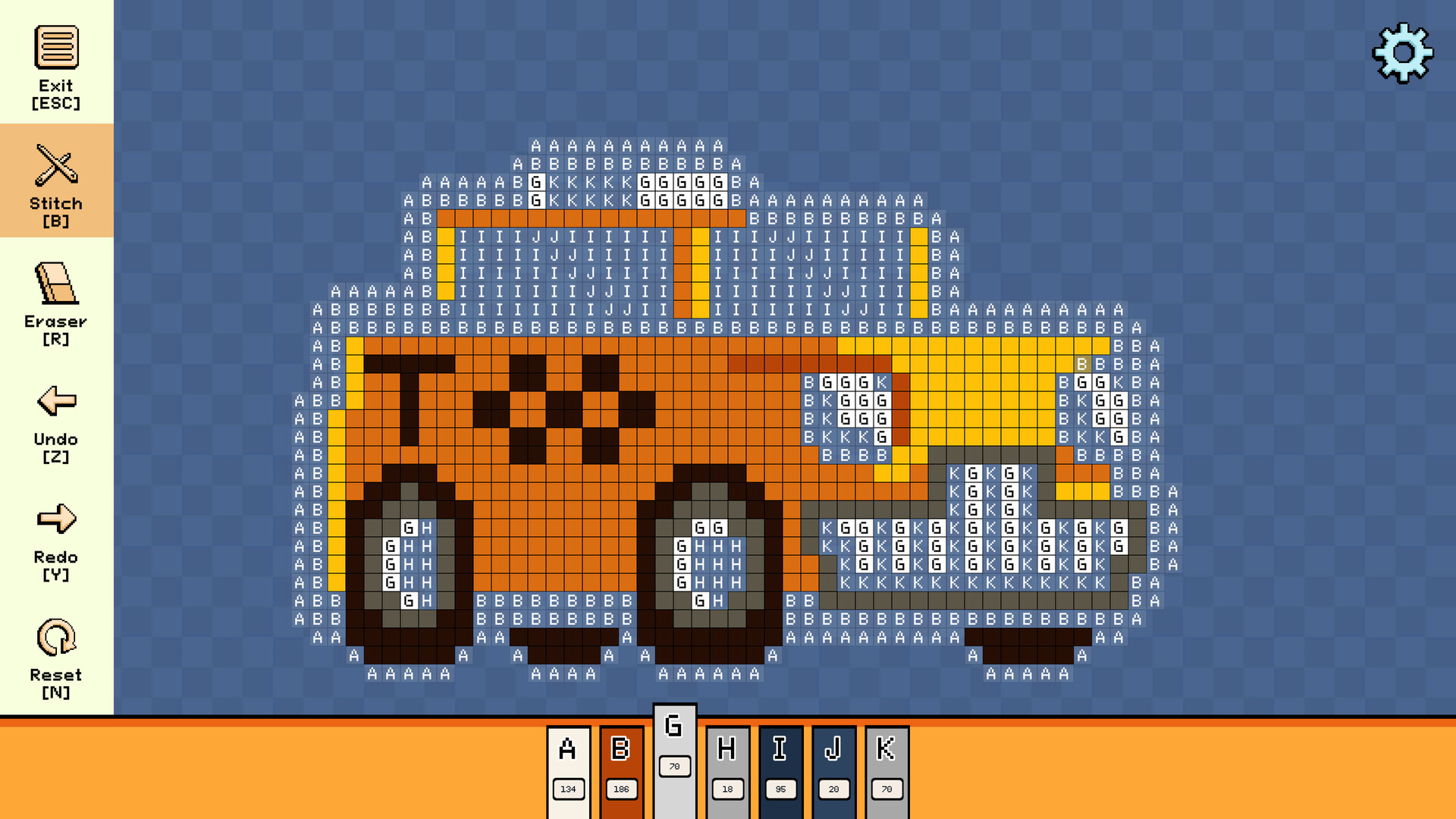 Pixel Cross Stitch: Color by Number – Tiny Vehicles Pack 2