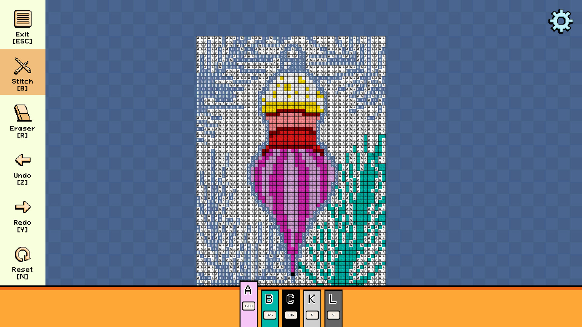 Pixel Cross Stitch: Color by Number – Christmas Baubles Pack 3