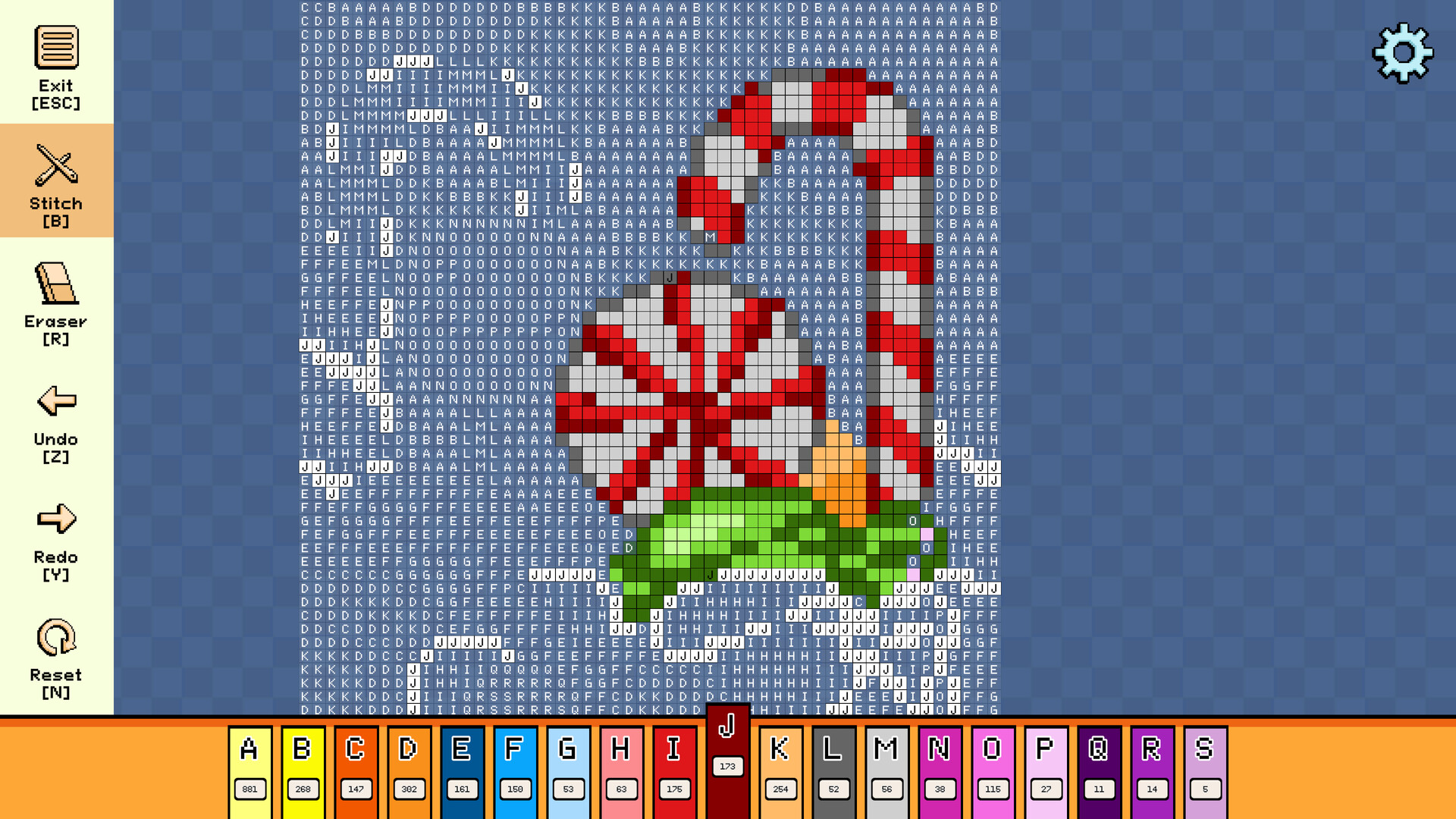 Pixel Cross Stitch: Color by Number – Christmas Pack 3