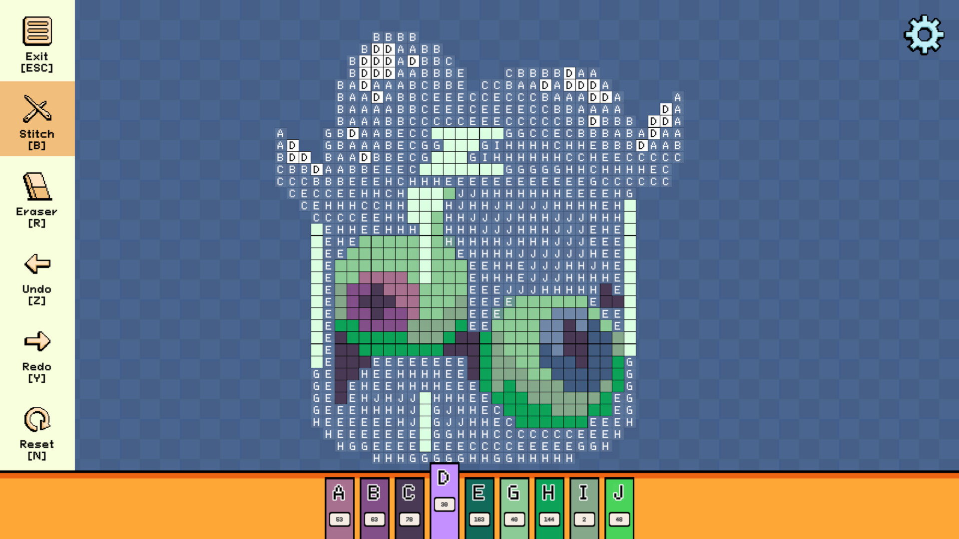 Pixel Cross Stitch: Color by Number – Halloween Minis Pack