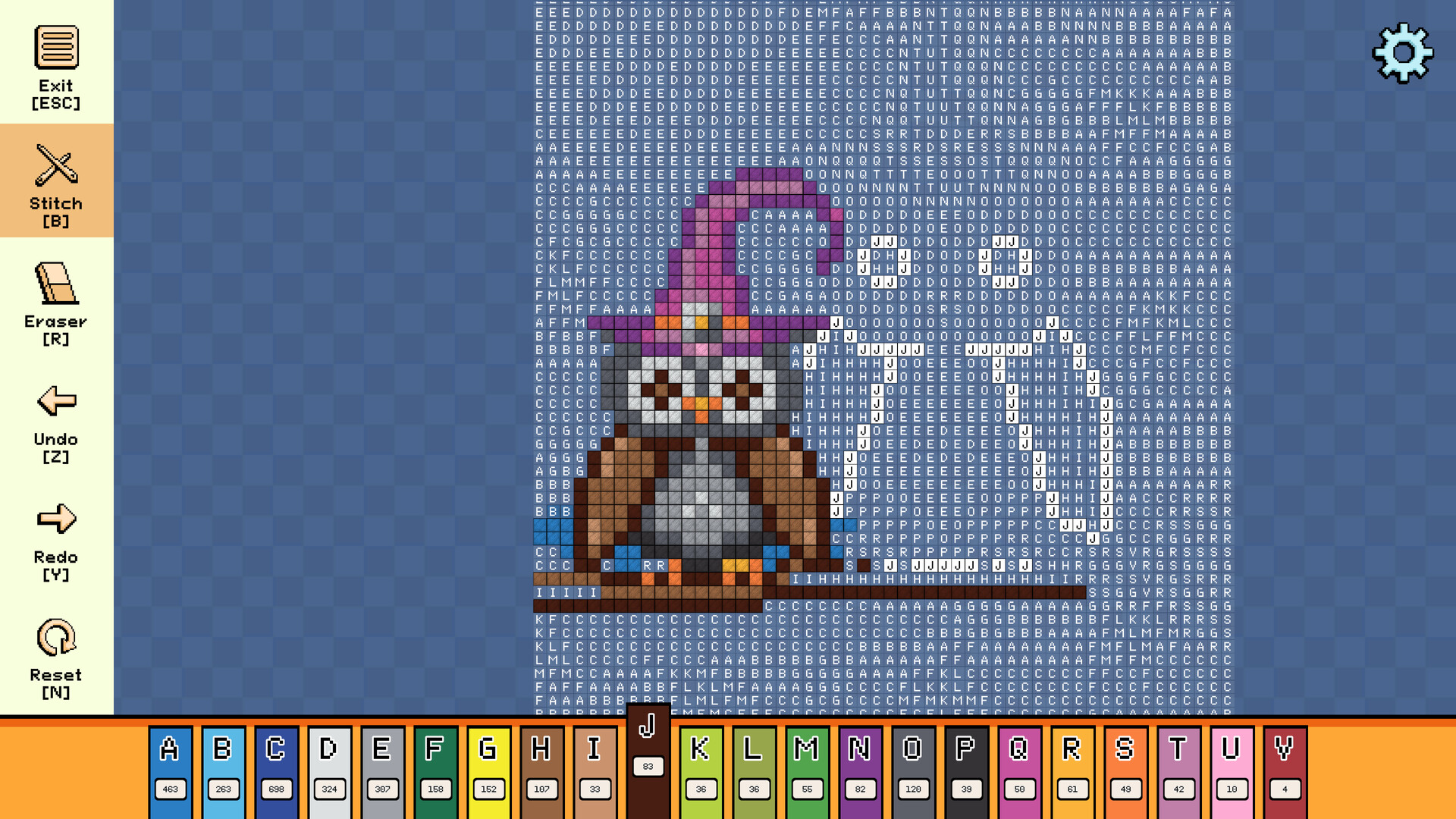 Pixel Cross Stitch: Color by Number – Halloween Pack 2