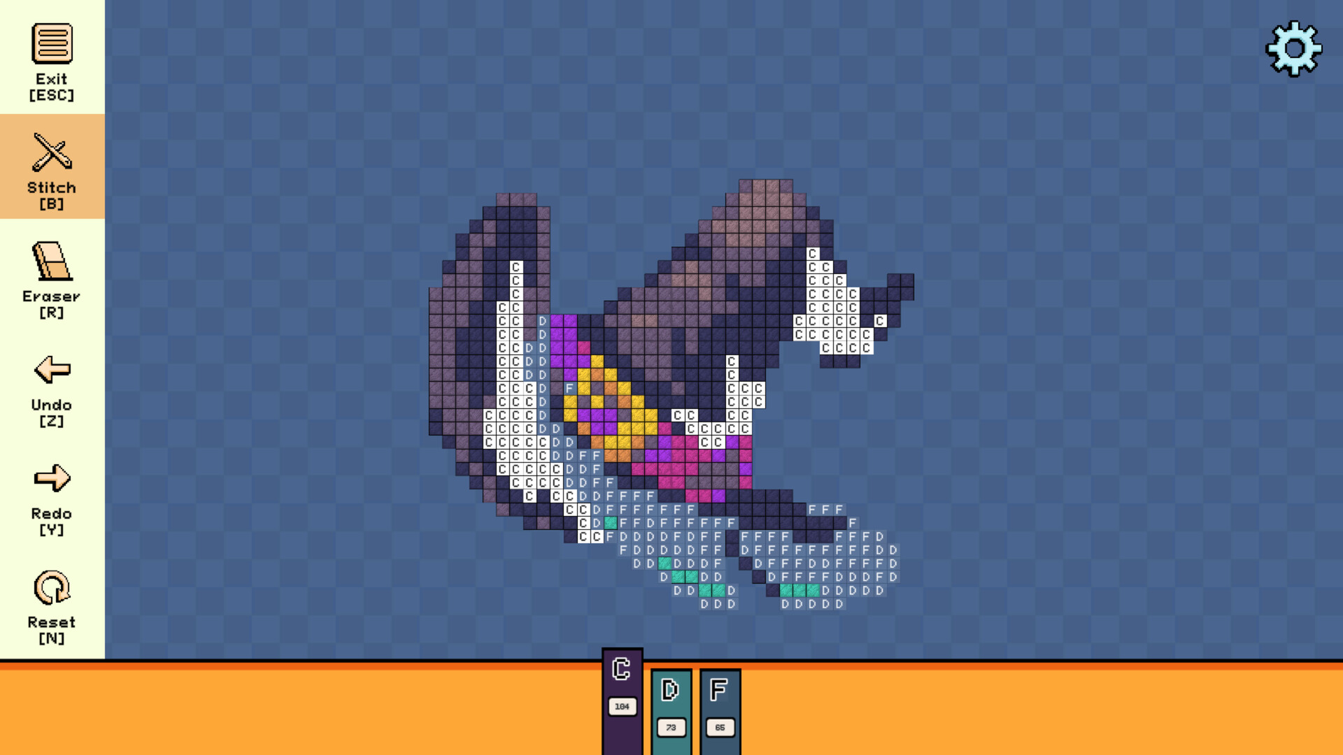 Pixel Cross Stitch: Color by Number – Halloween Minis Pack