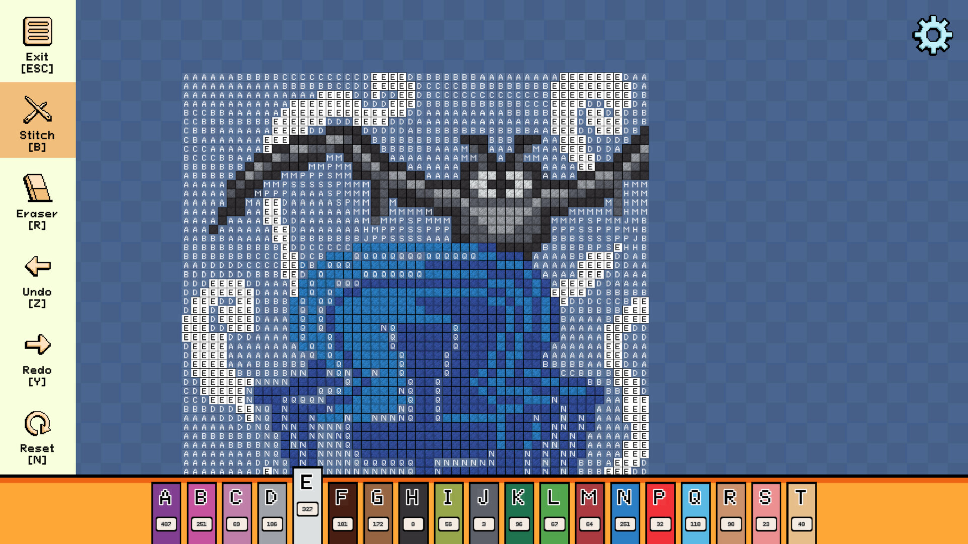 Pixel Cross Stitch: Color by Number – Halloween Pack 2