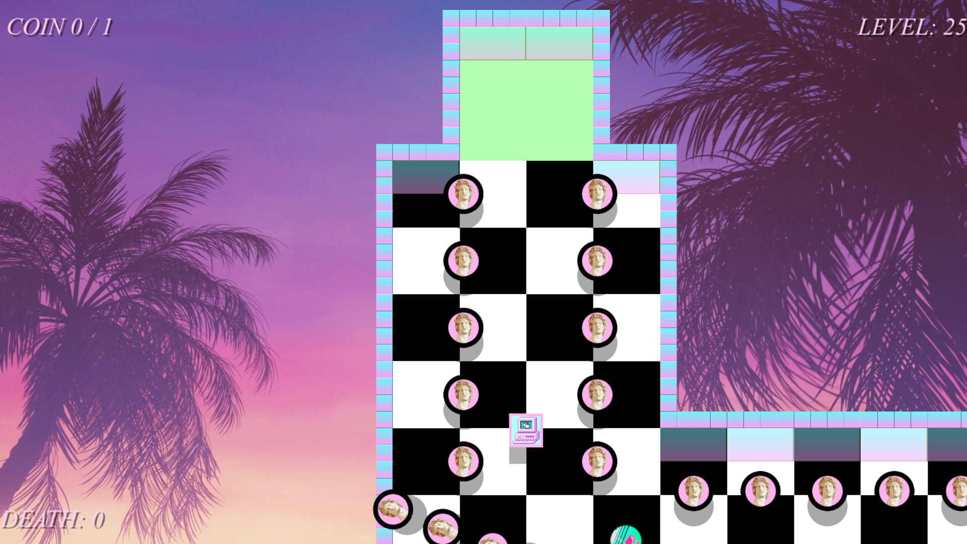 Vaporwave Hardest Game