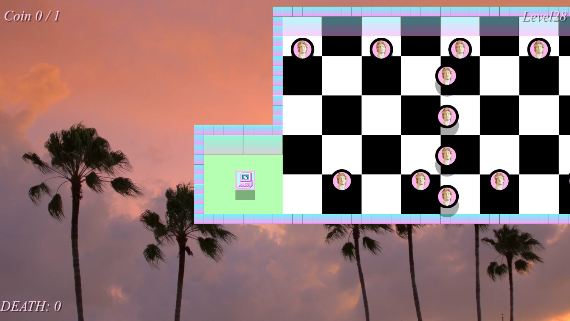 Vaporwave Hardest Game