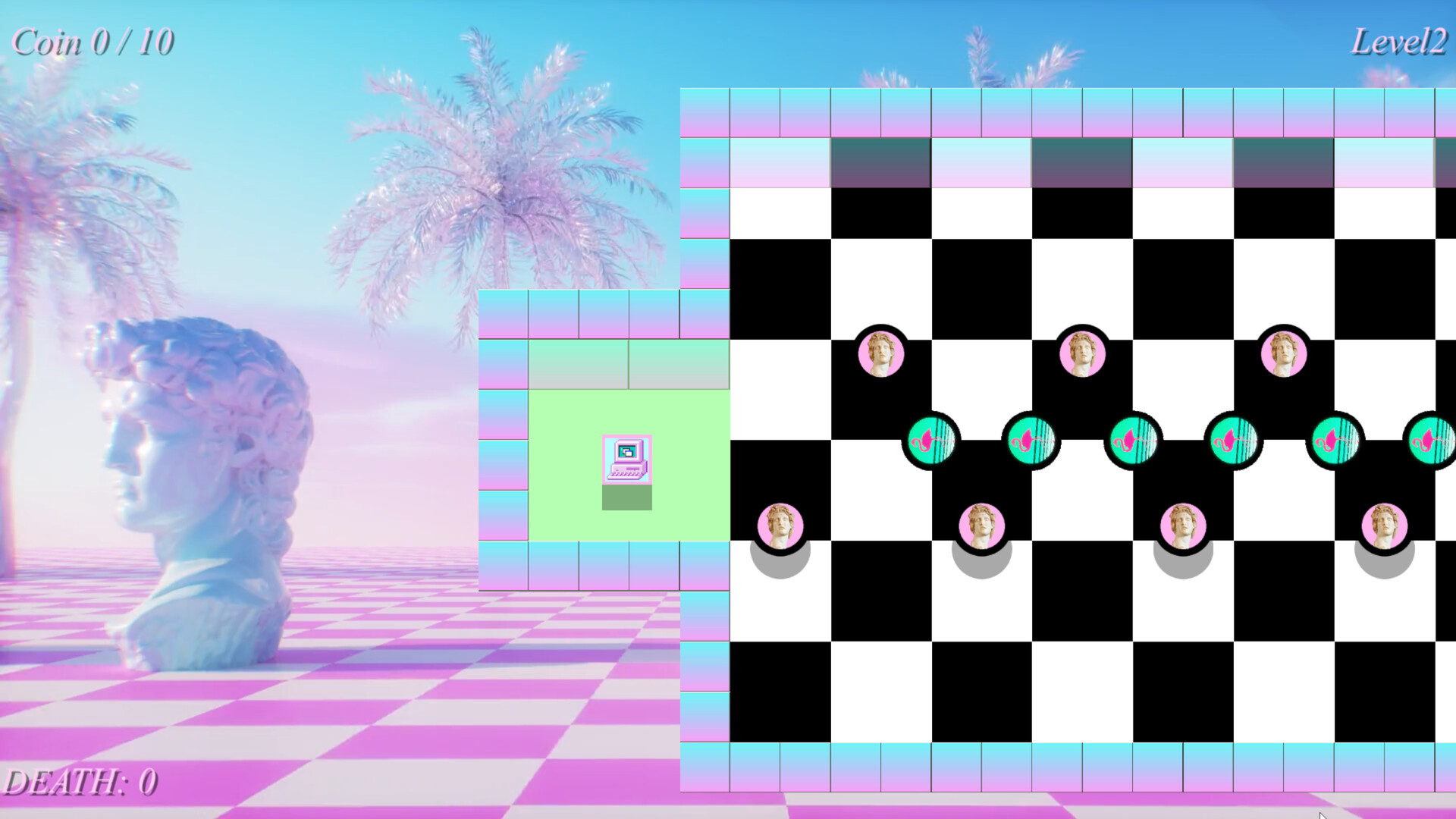 Vaporwave Hardest Game