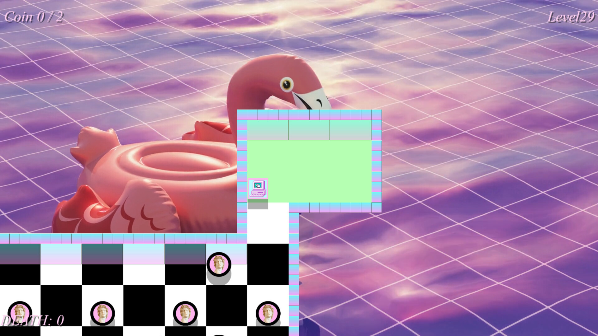 Vaporwave Hardest Game