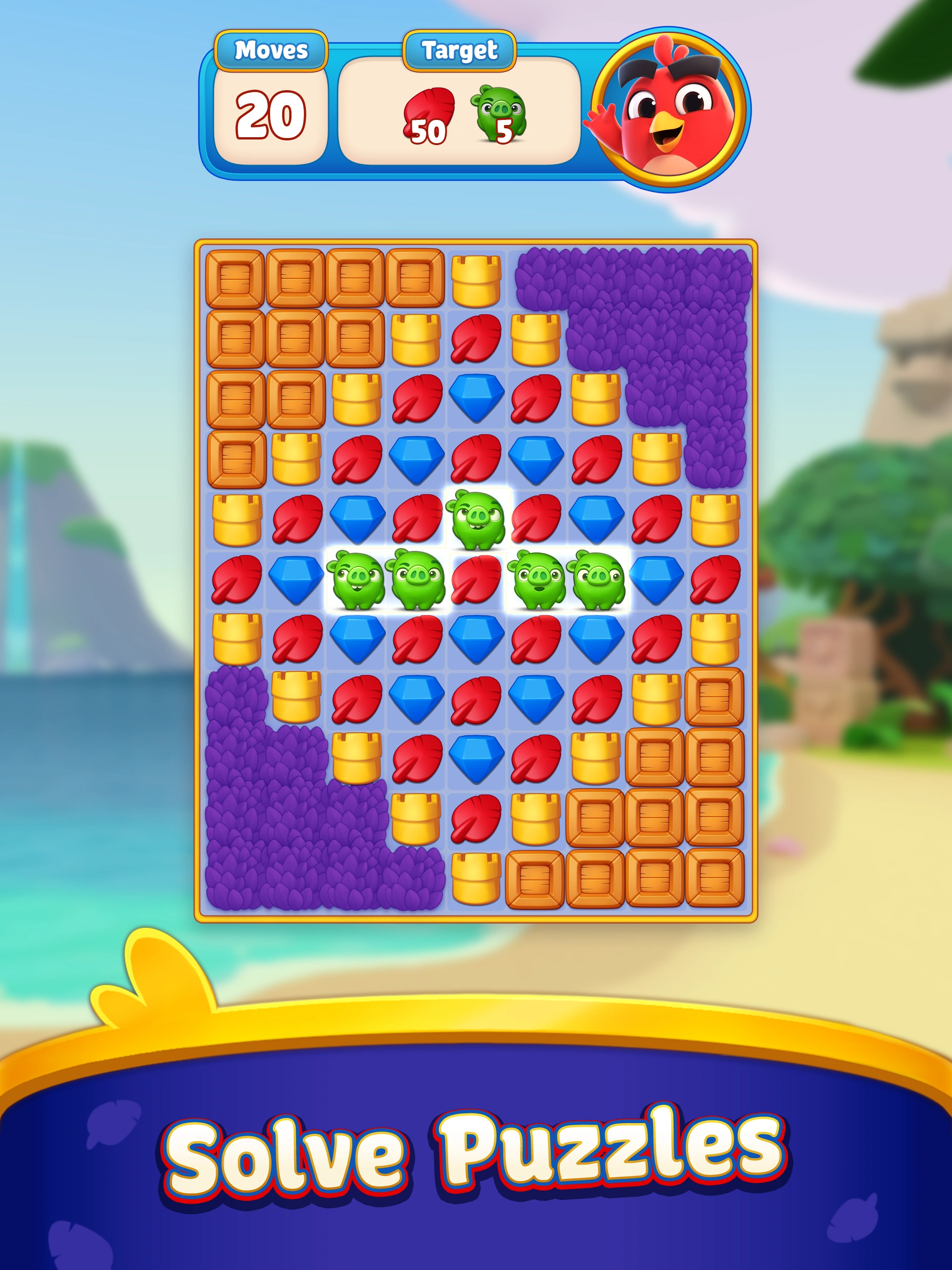 Angry Birds Match World