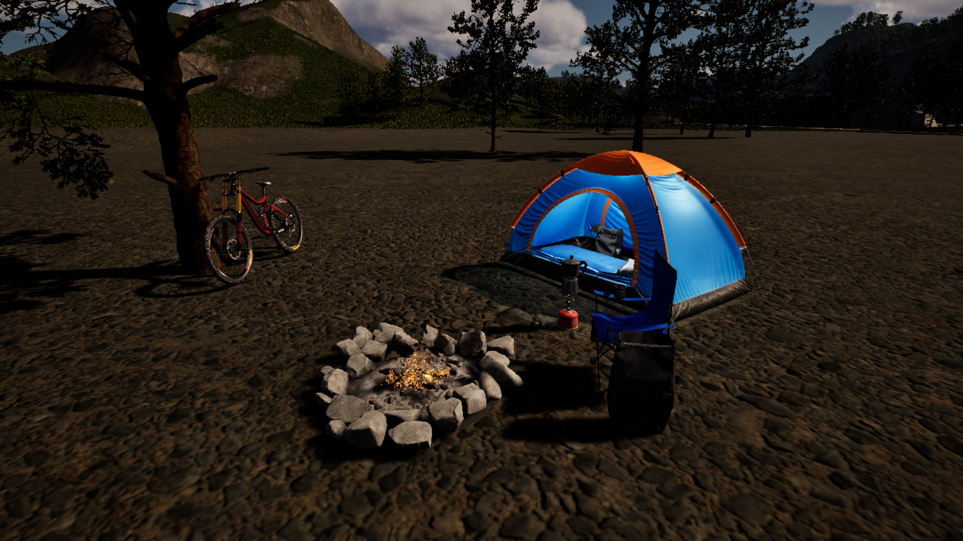 Bikepacking Simulator