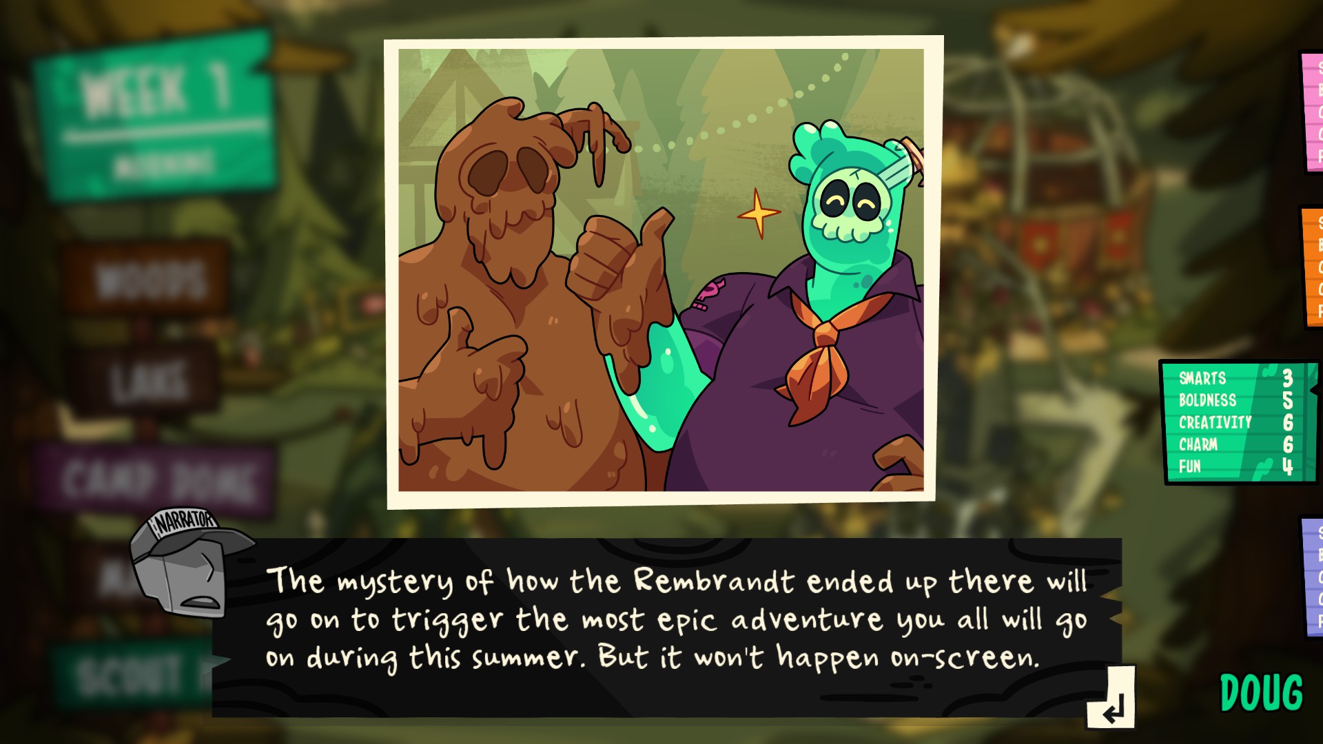 Monster Camp Character Pack: Colorful Campers