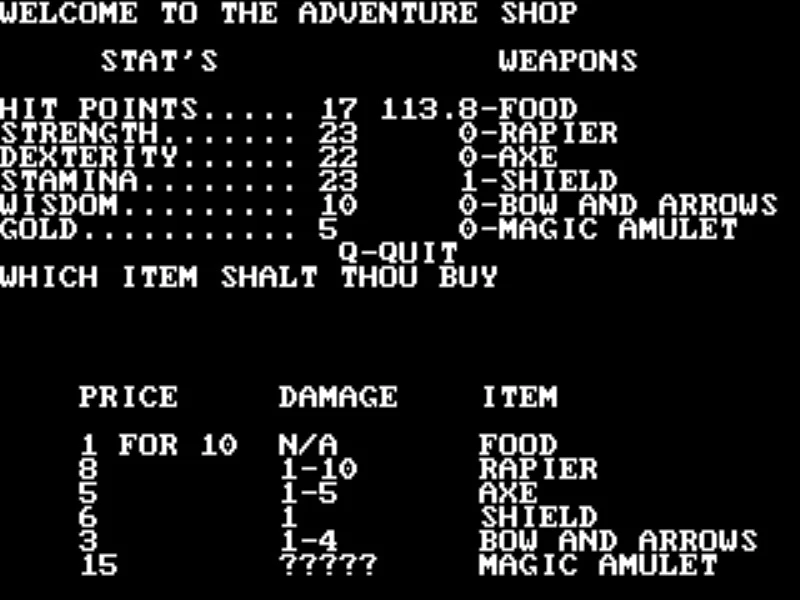 Akalabeth: World of Doom