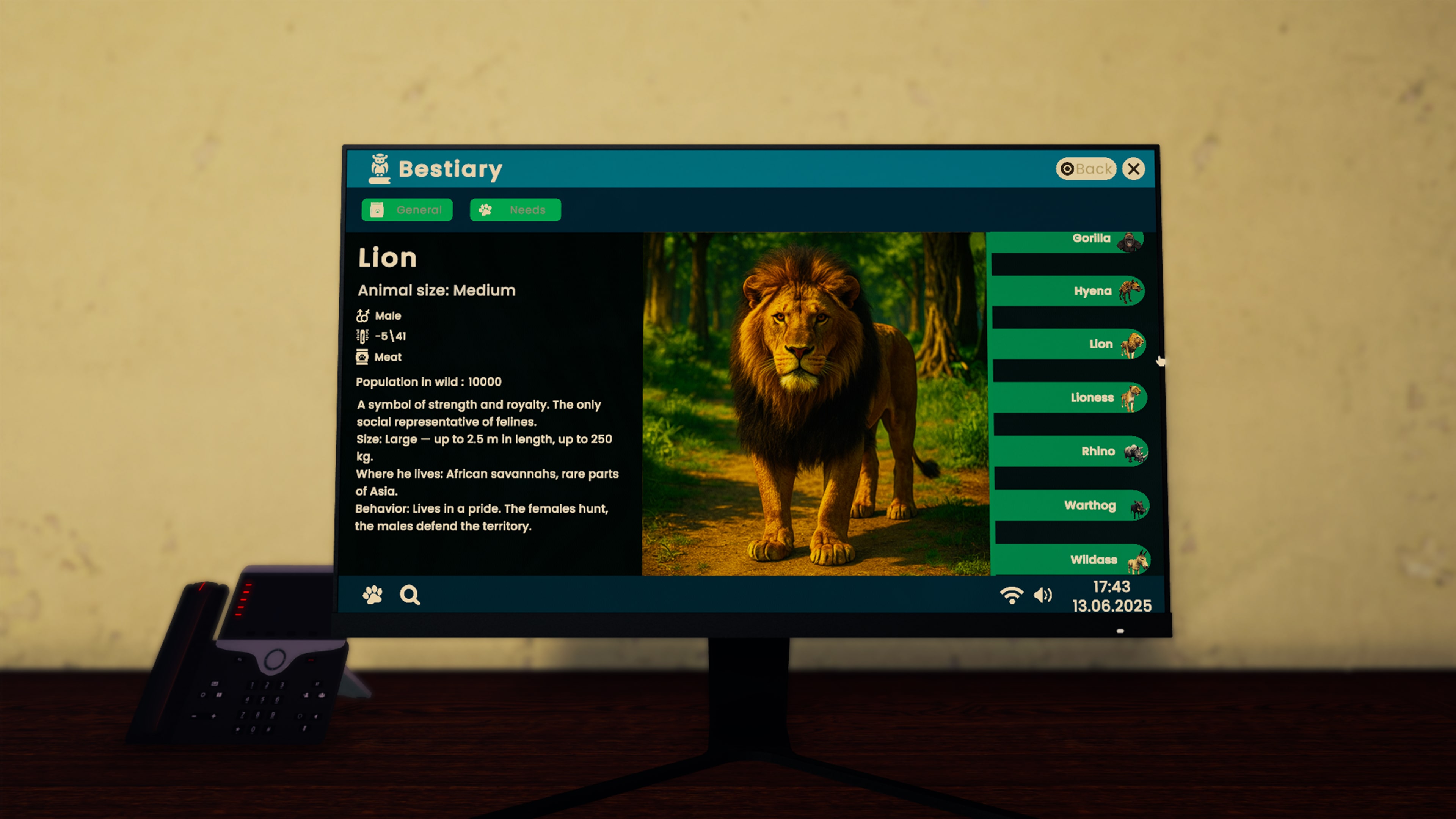 Zoo Manager Simulator