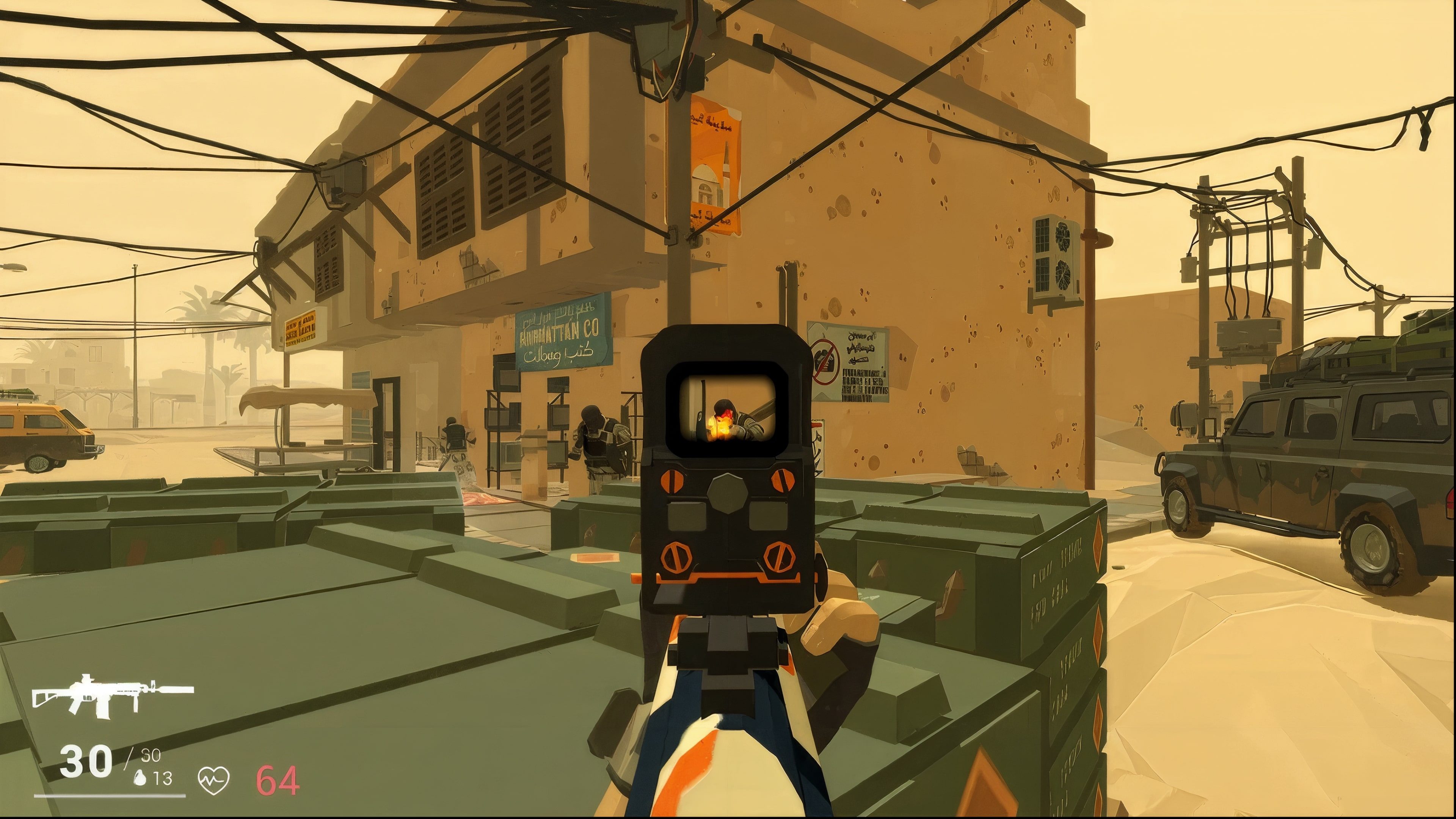 Desert War: Military Combat Shooter