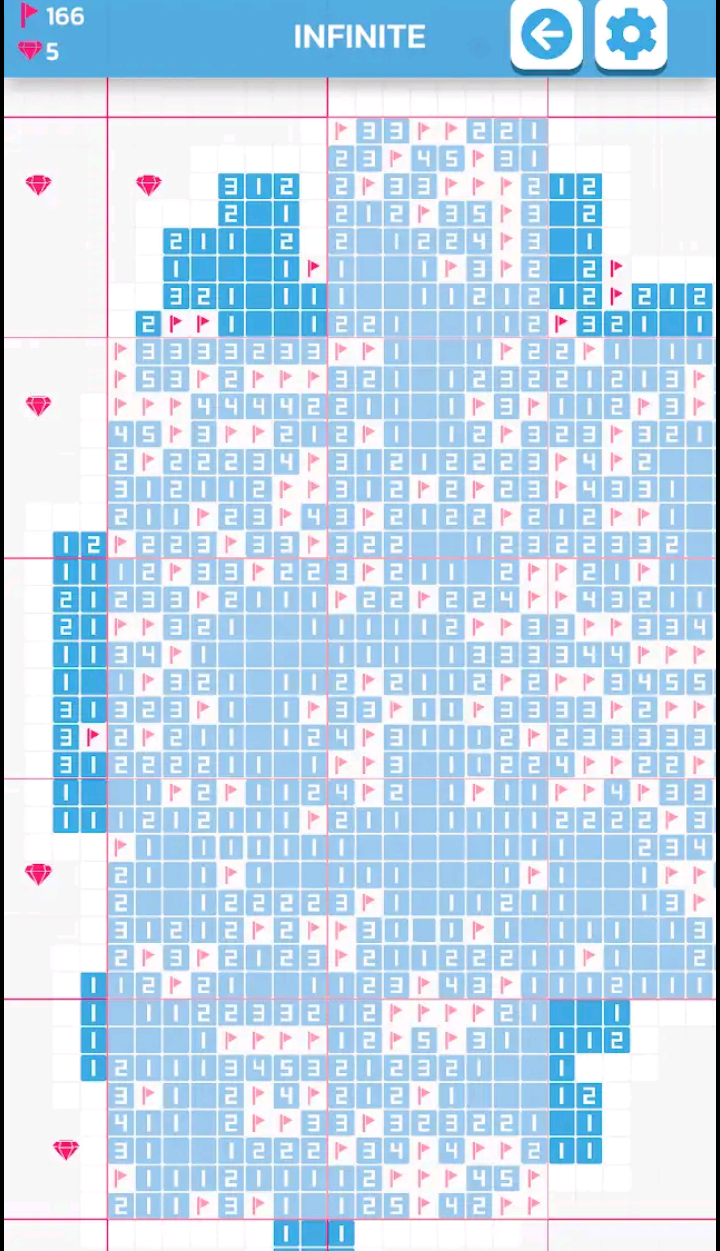 Infinite Minesweeper