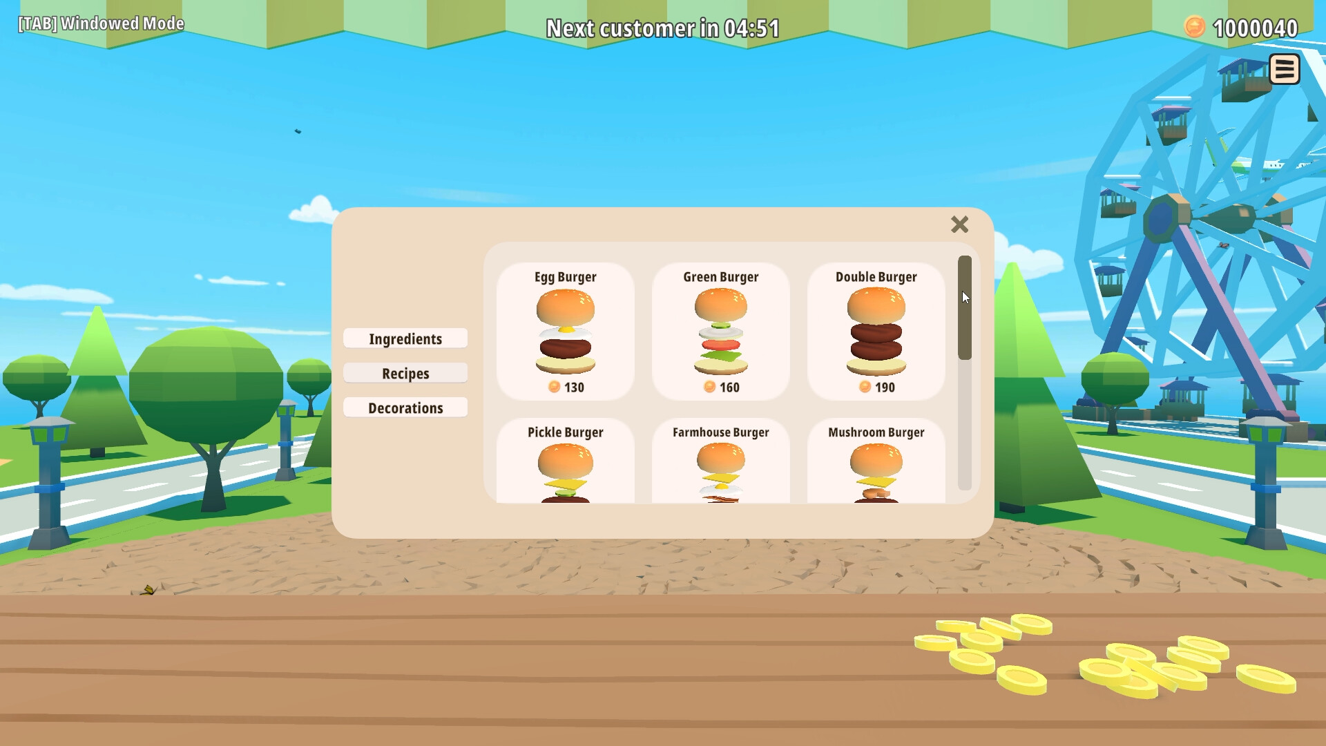 Tiny Kitchen: Burger Edition