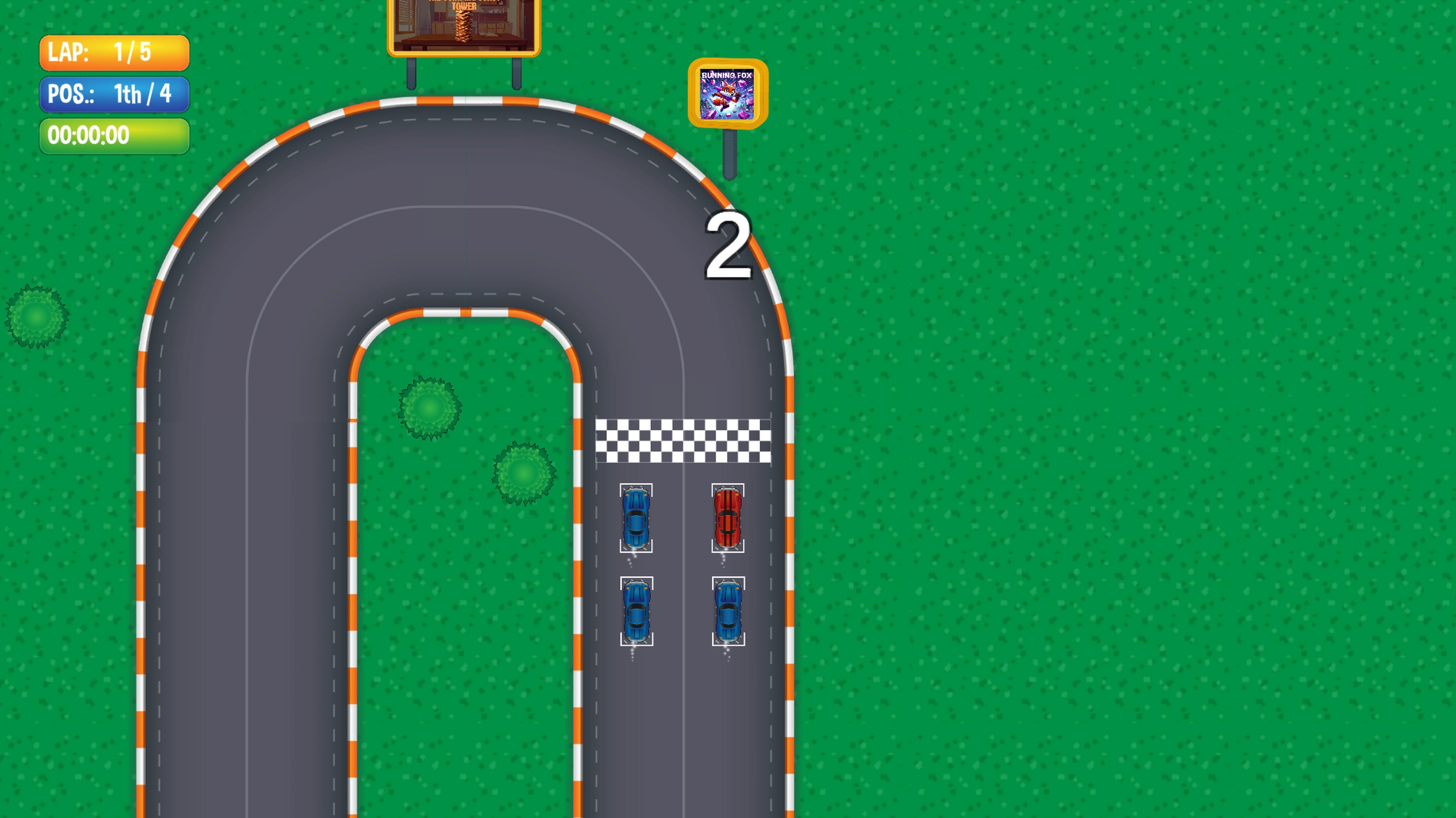 The Jumping Food Racing