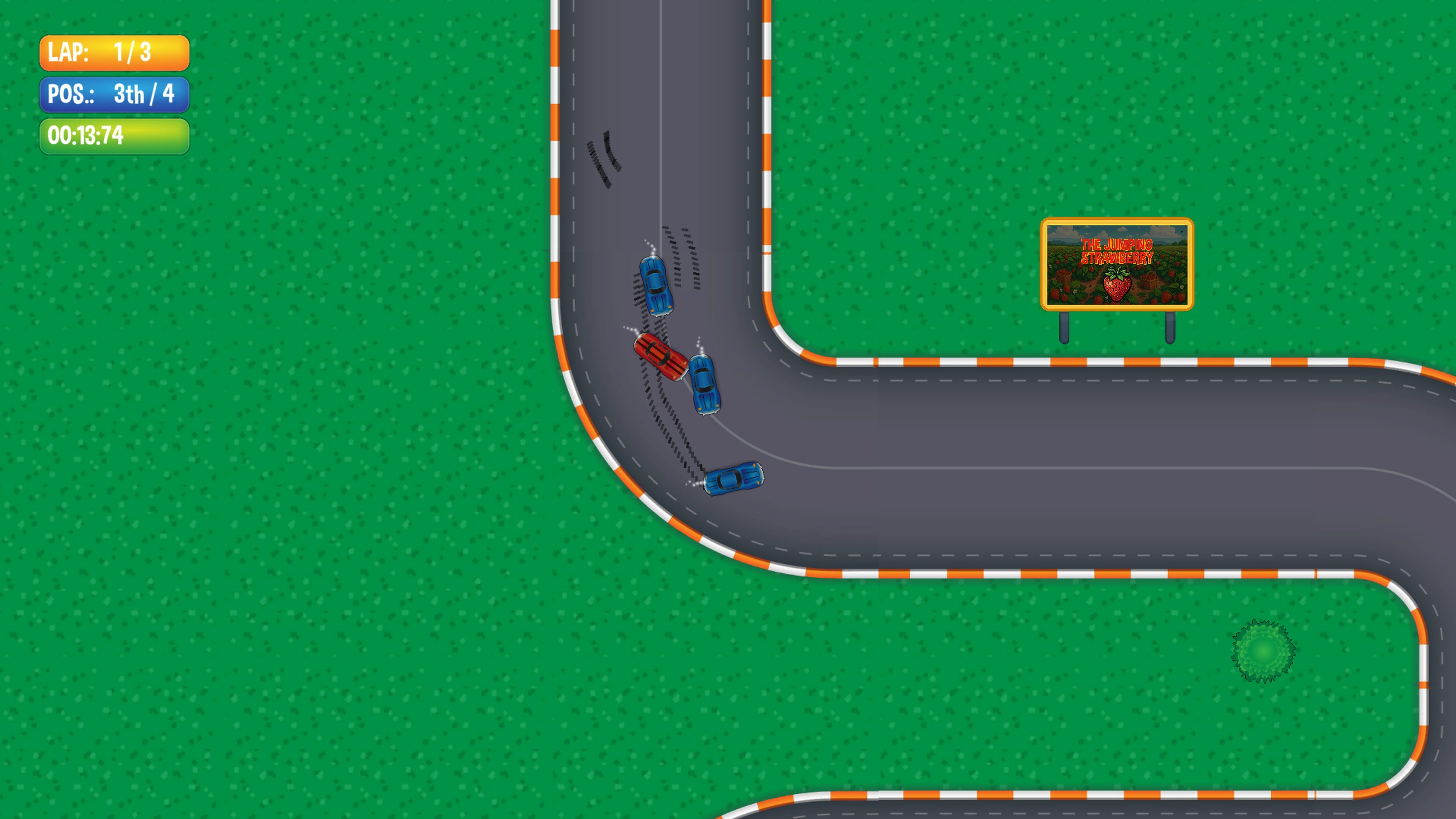 The Jumping Food Racing