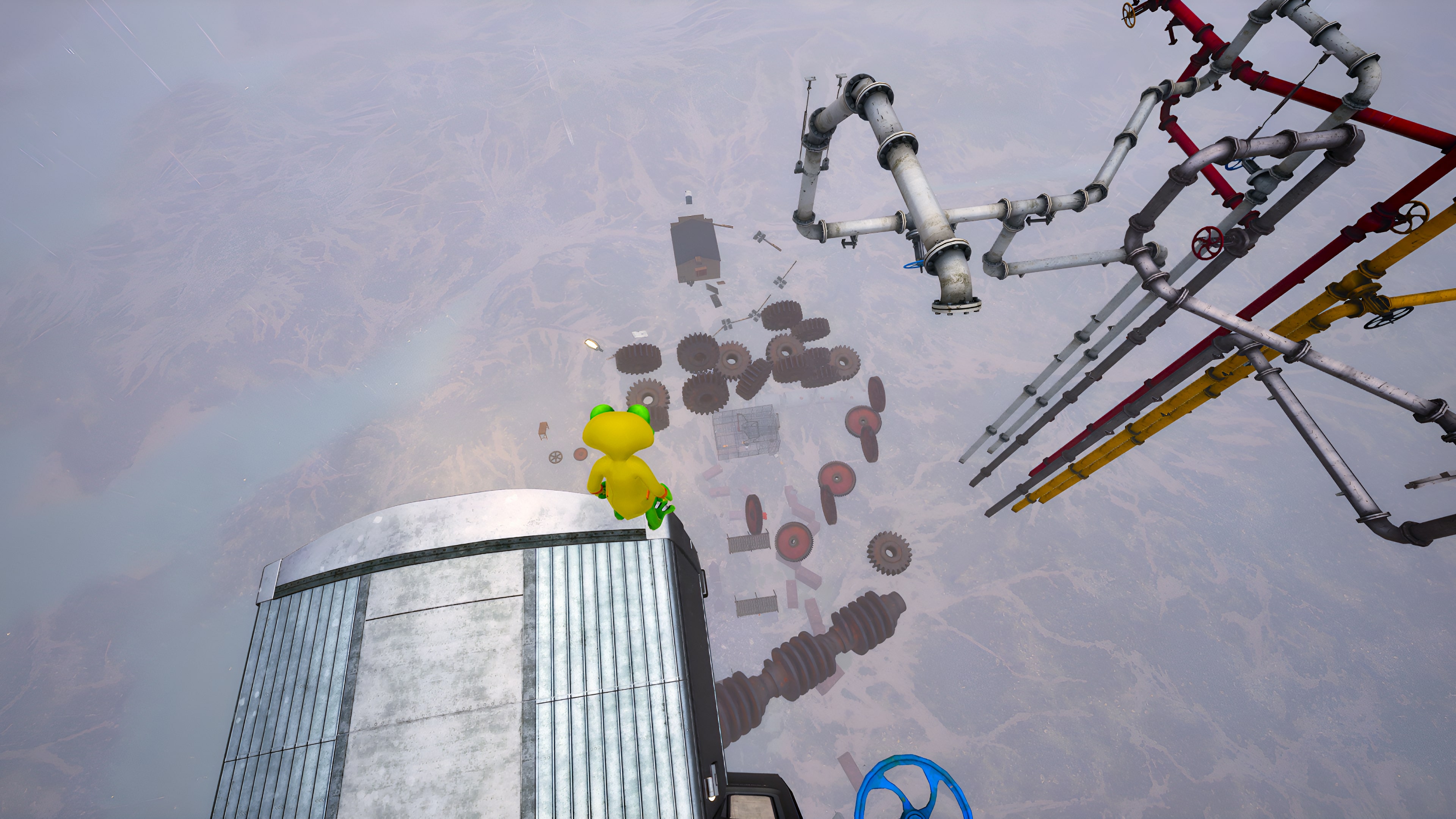 Frogging Up: Frog Climb Rage Game