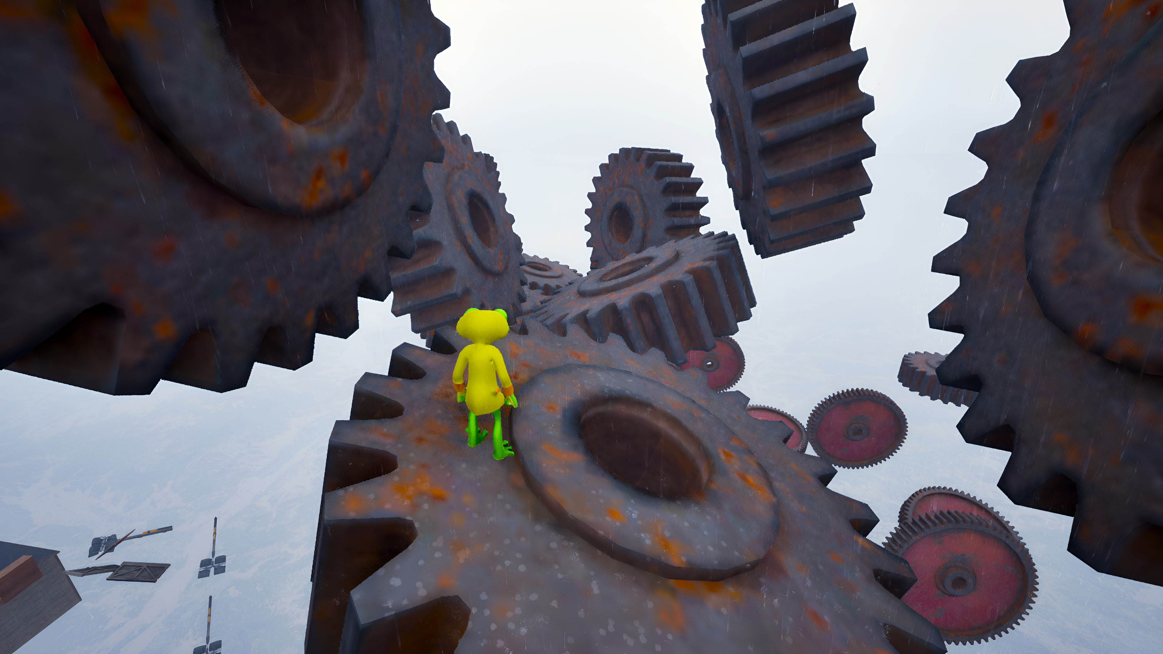 Frogging Up: Frog Climb Rage Game