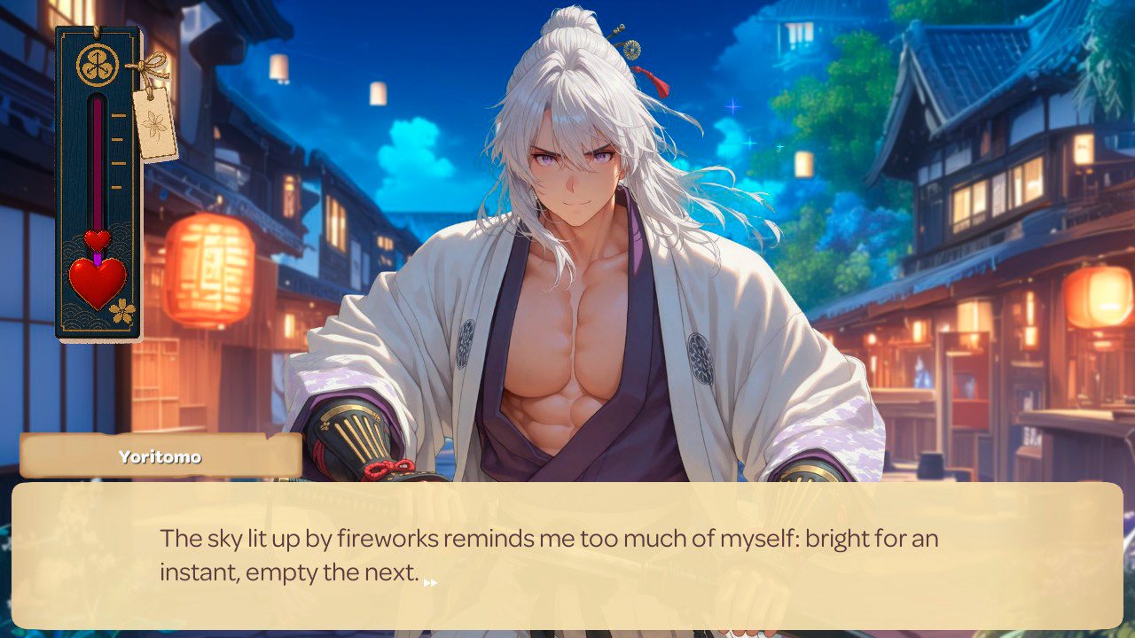 Samurai Shoguns Heart: Romance Among the Cherry Blossoms