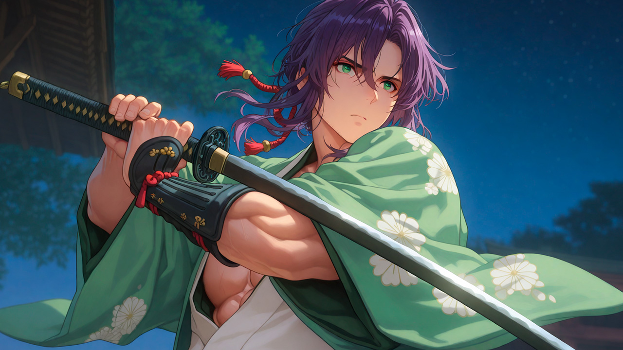 Samurai Shoguns Heart: Romance Among the Cherry Blossoms