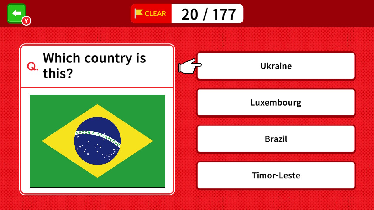 Flag Trivia Quiz: Four Choices!