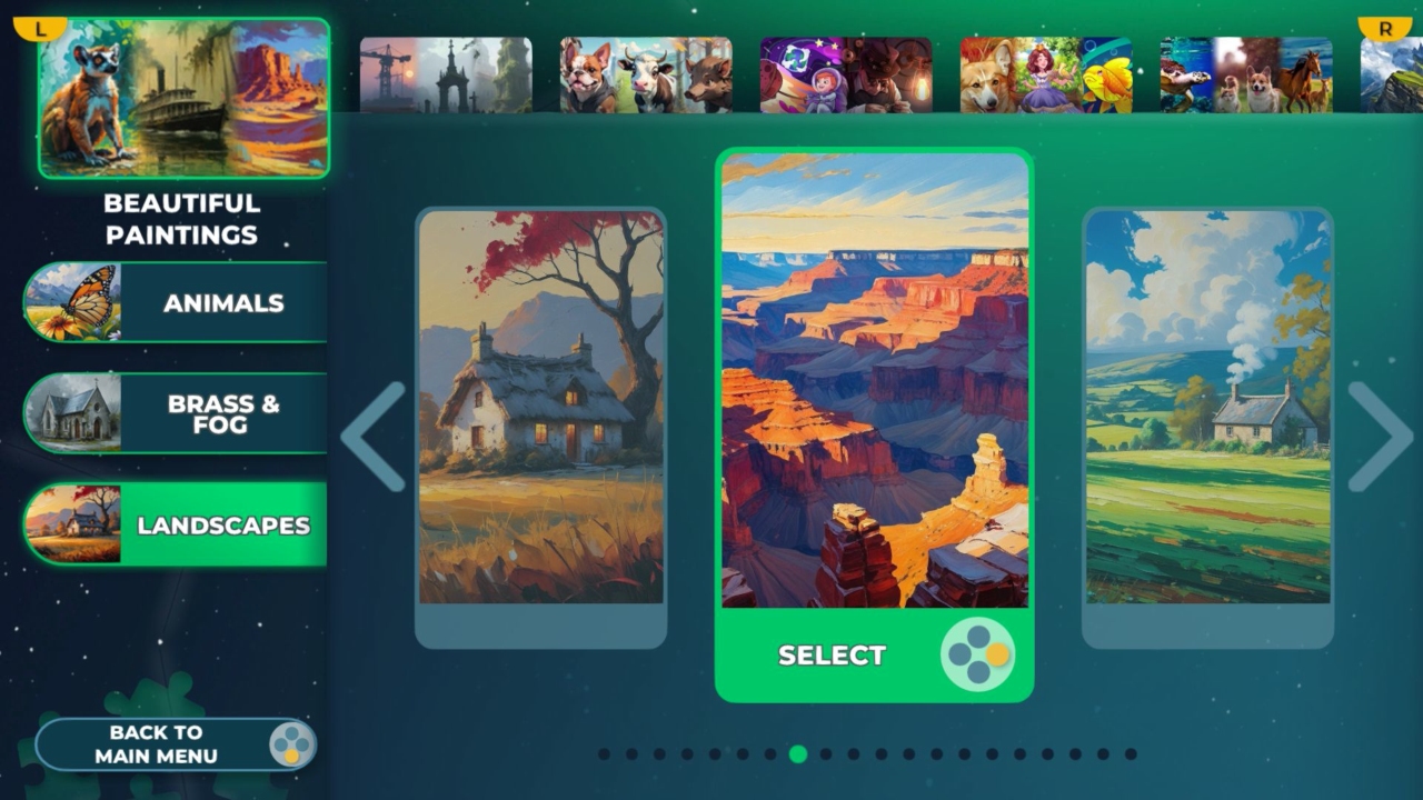 Puzzle Galaxy: Beautiful Paintings – 47 new puzzles