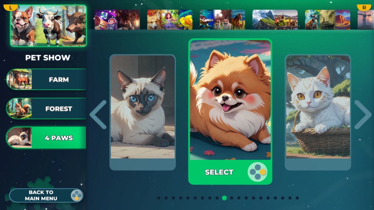 Puzzle Galaxy: Pet Show – 57 new puzzles