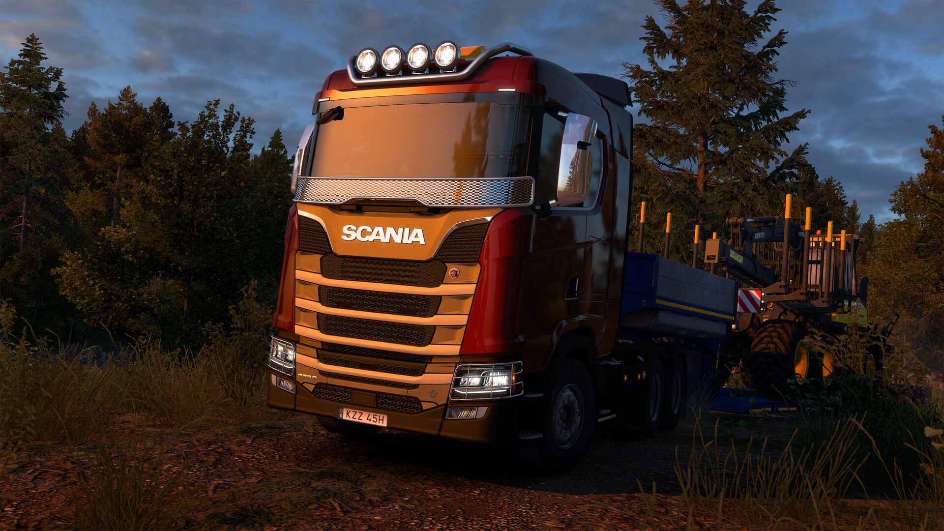 Euro Truck Simulator 2: Forest Machinery