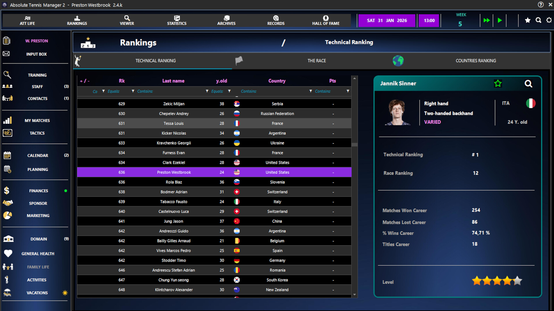 Absolute Tennis Manager 2