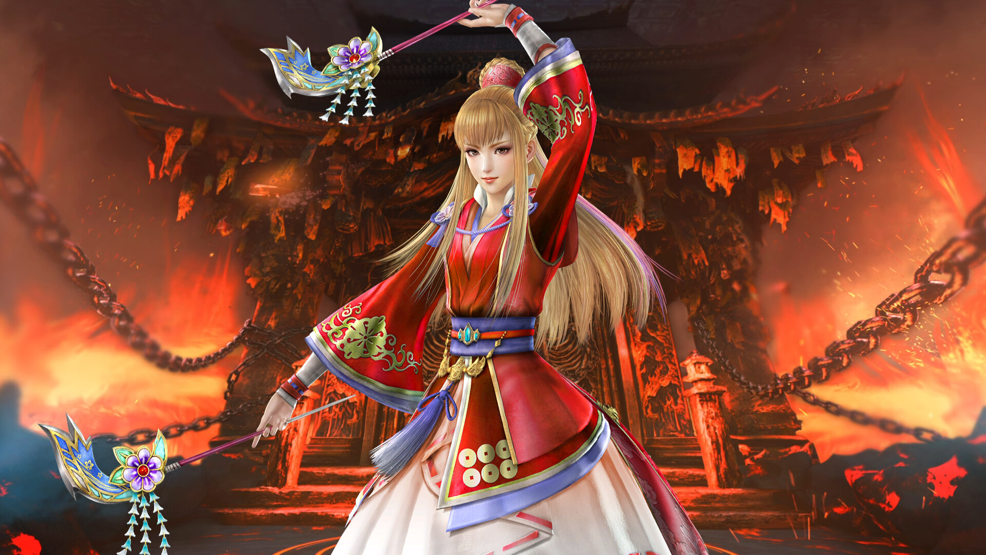 Warriors: Abyss – Samurai Warriors Western Japan Classic Costume Set
