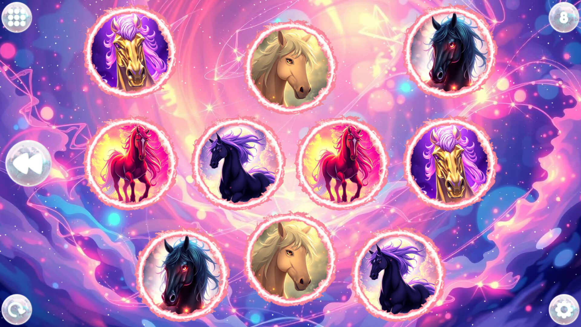 Anime Dream Match: Horses