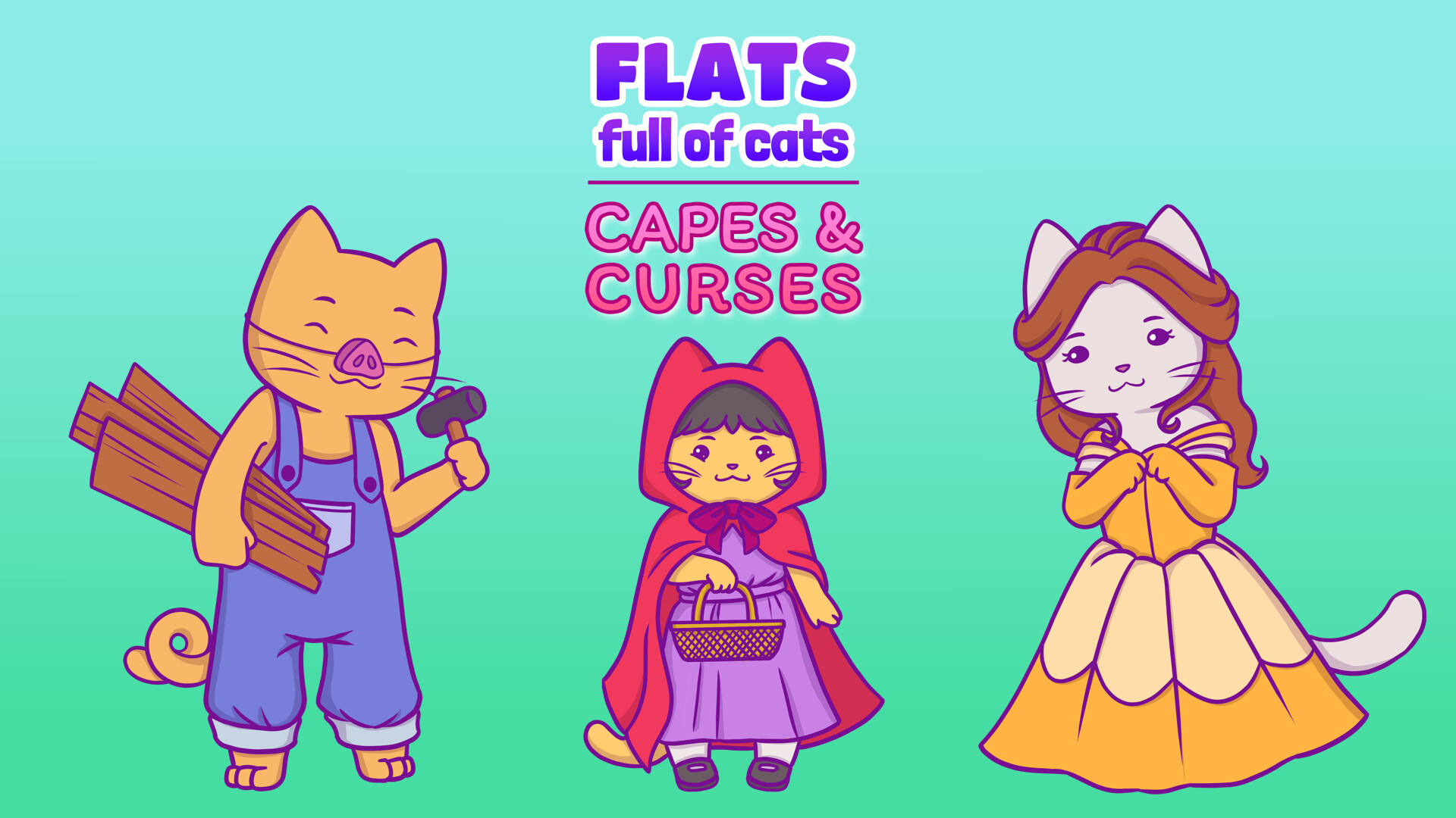 Flats Full of Cats: Capes &amp; Curses