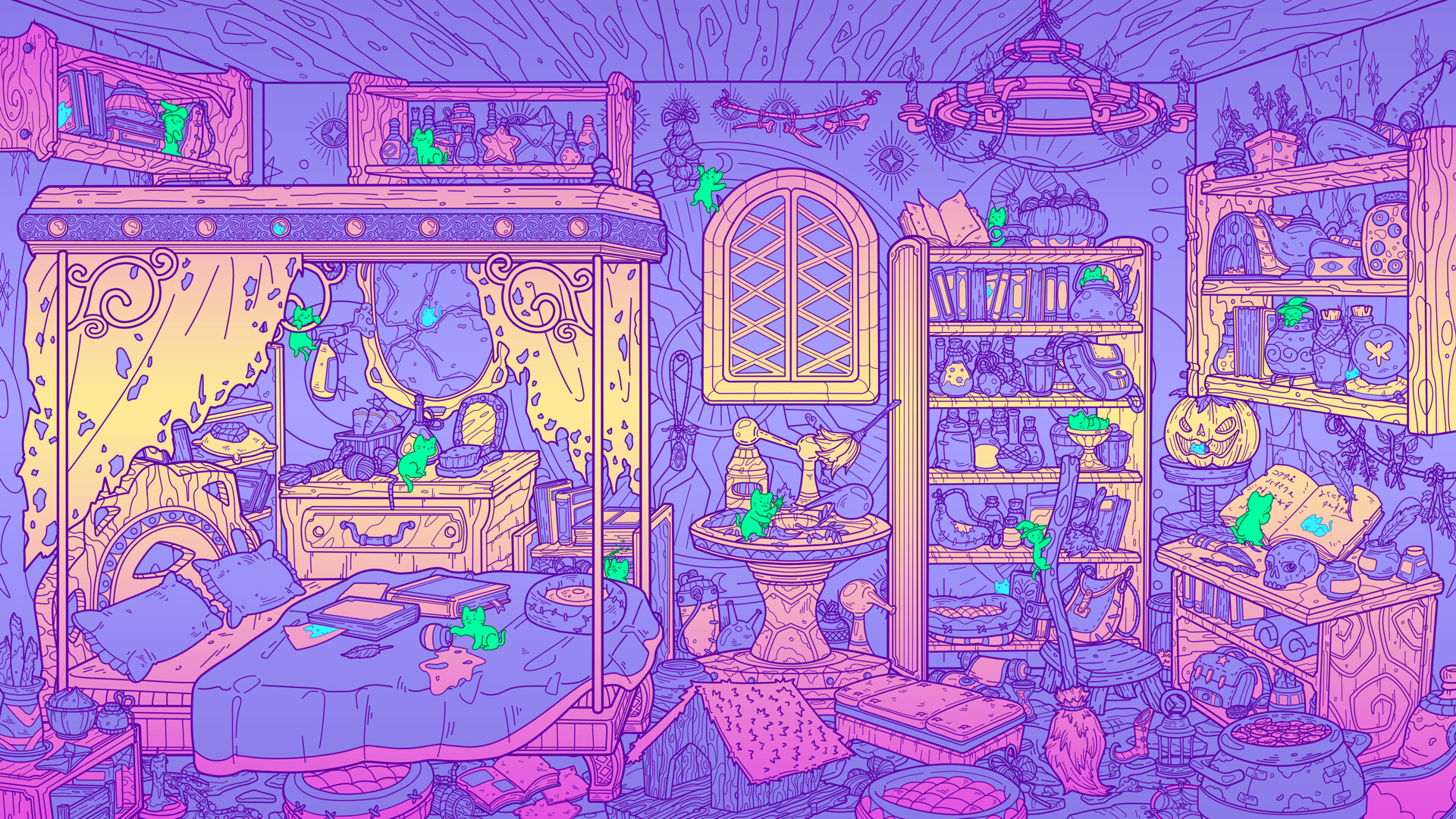 Flats Full of Cats: Capes &amp; Curses