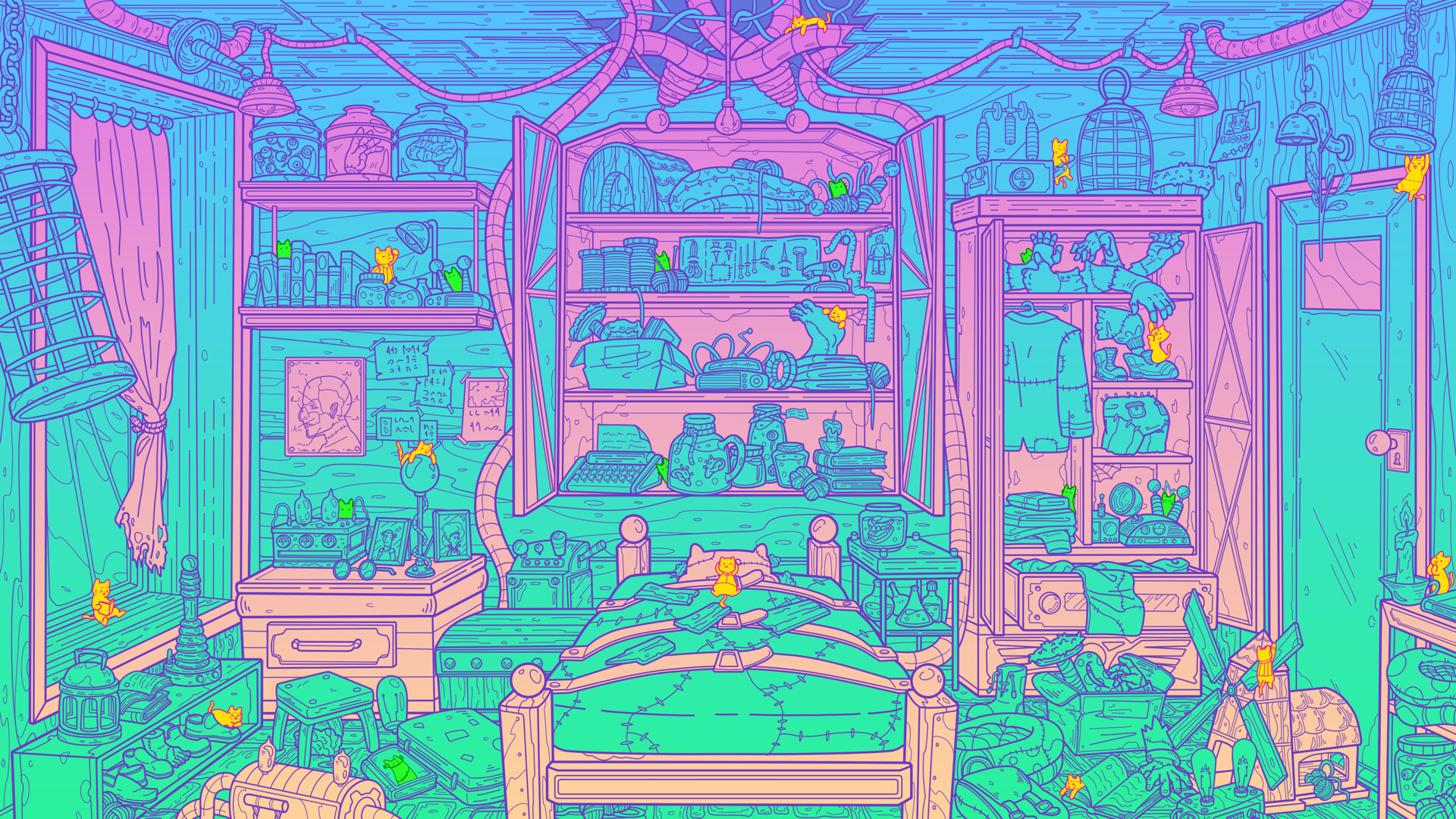 Flats Full of Cats: Bugs &amp; Bolts