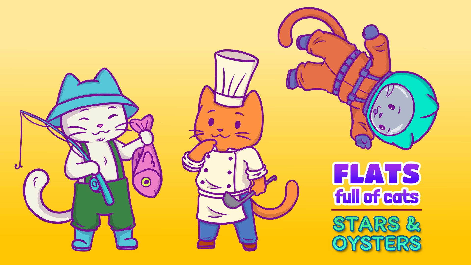 Flats Full of Cats: Stars &amp; Oysters