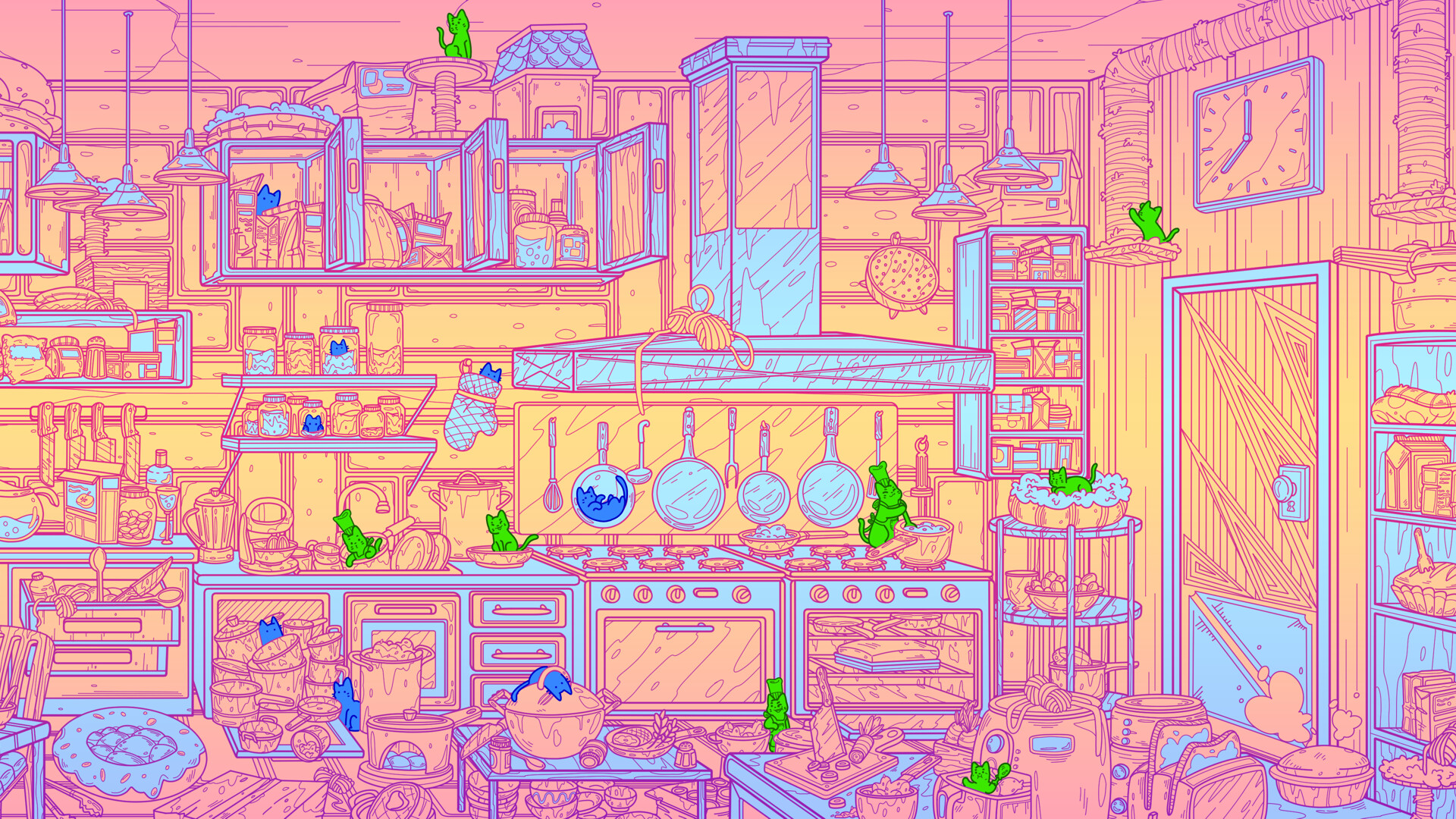 Flats Full of Cats: Stars &amp; Oysters