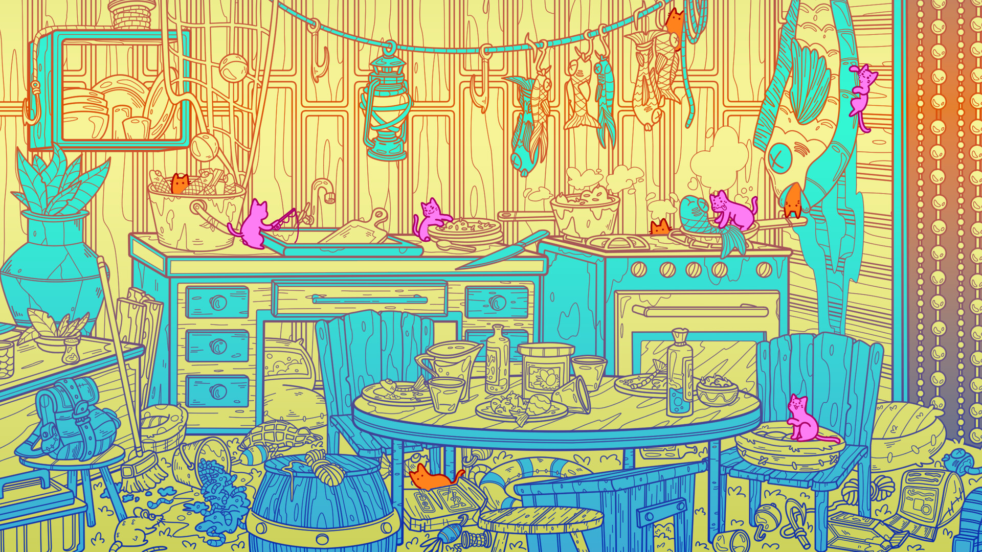 Flats Full of Cats: Stars &amp; Oysters