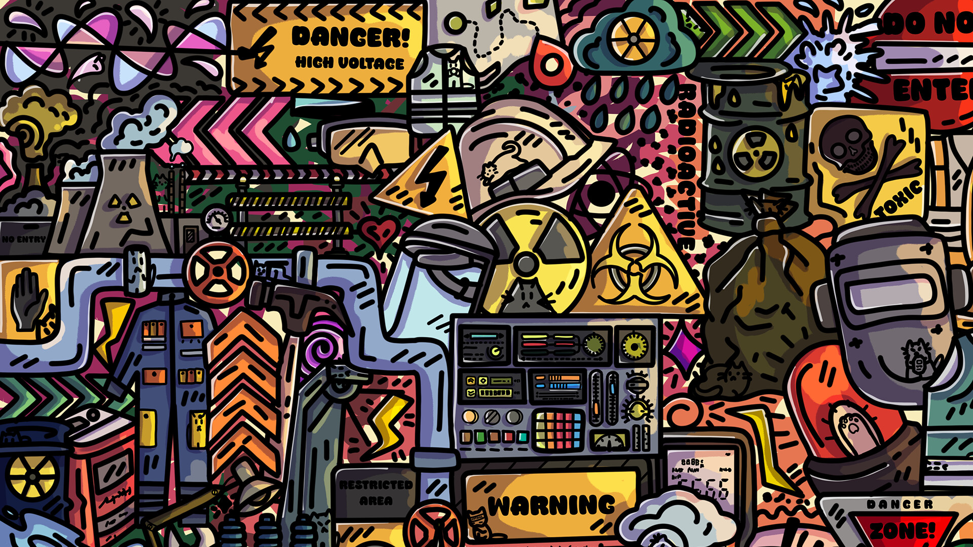 100 Radioactive Cats