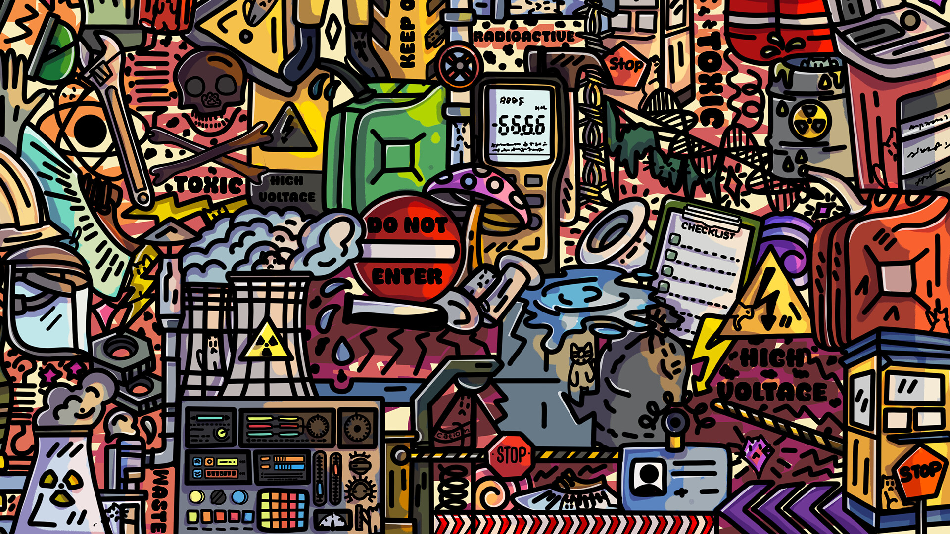 100 Radioactive Cats