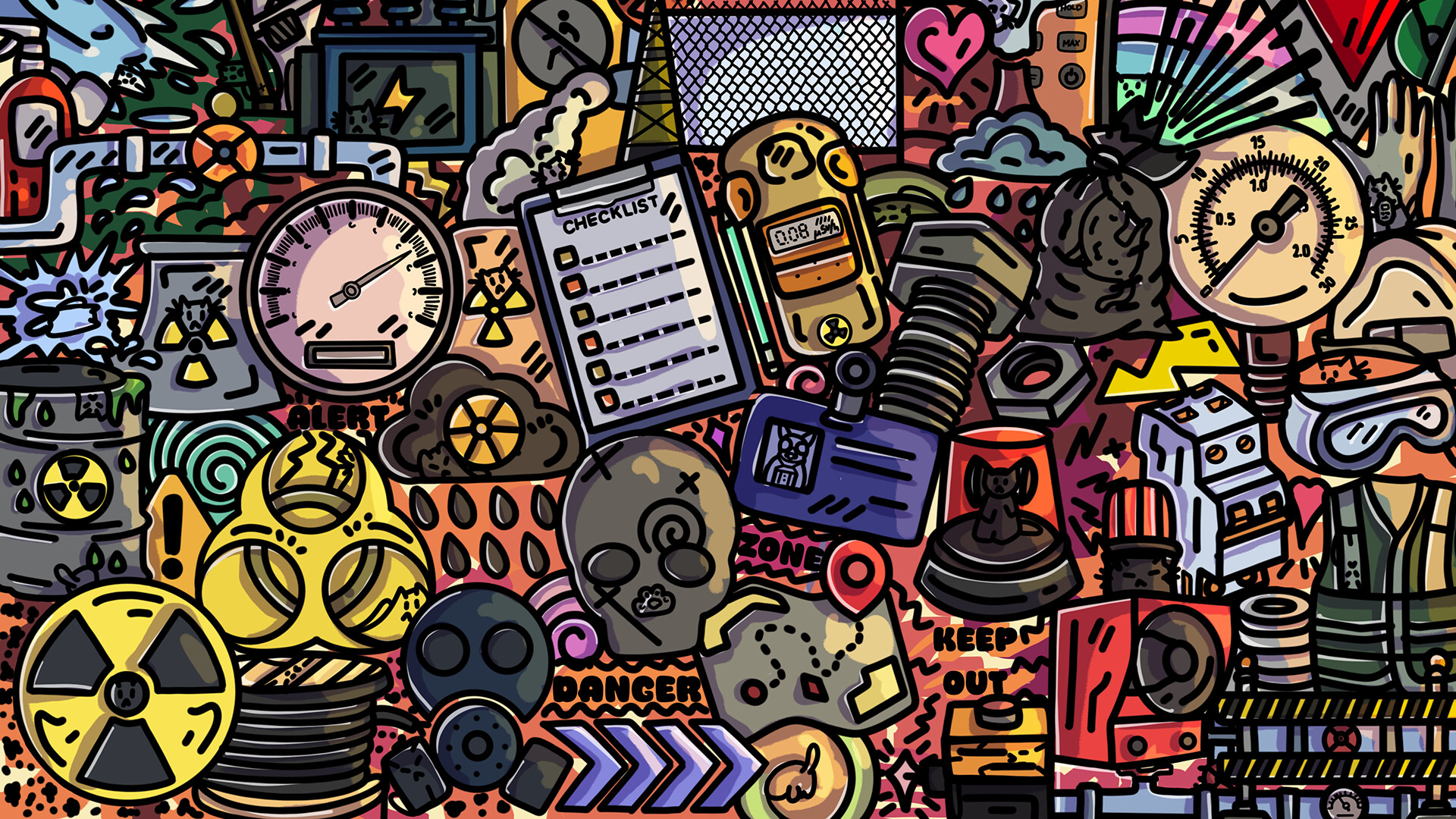 100 Radioactive Cats