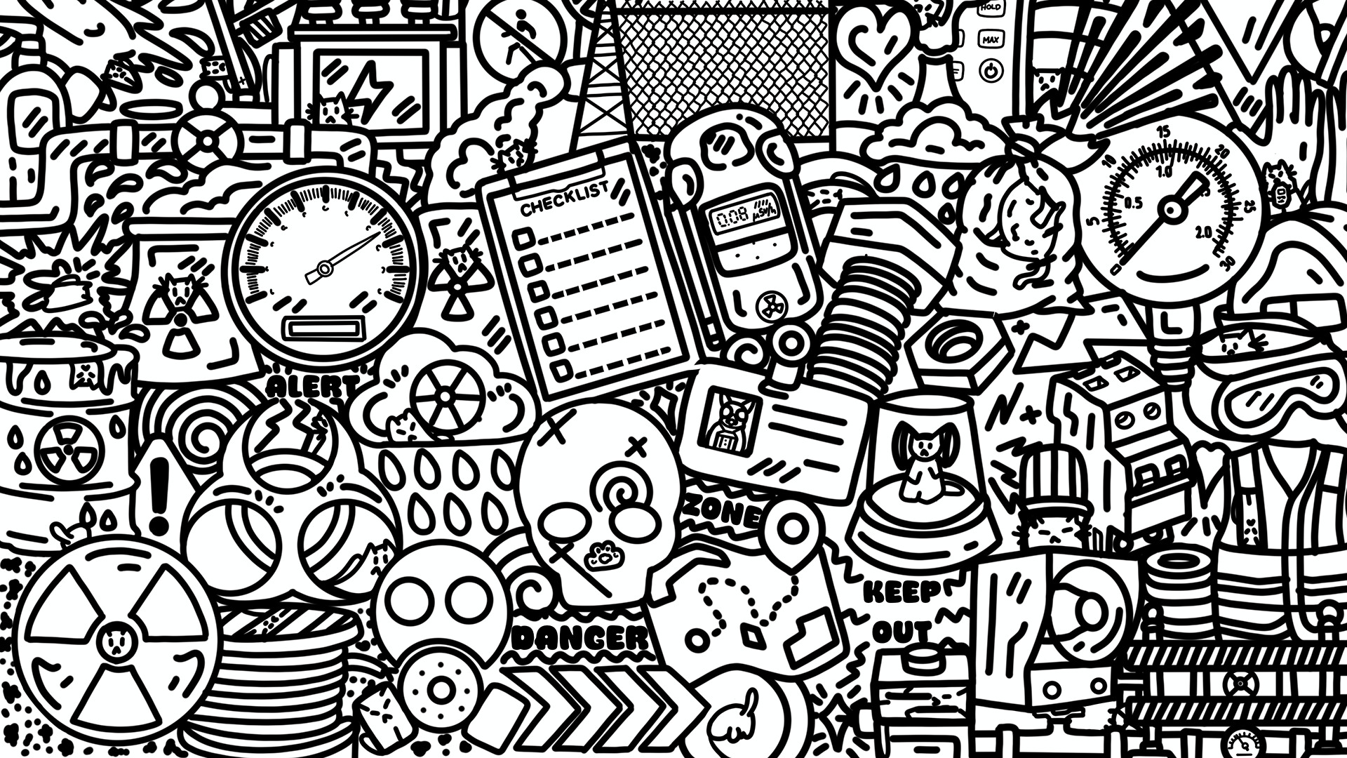 100 Radioactive Cats