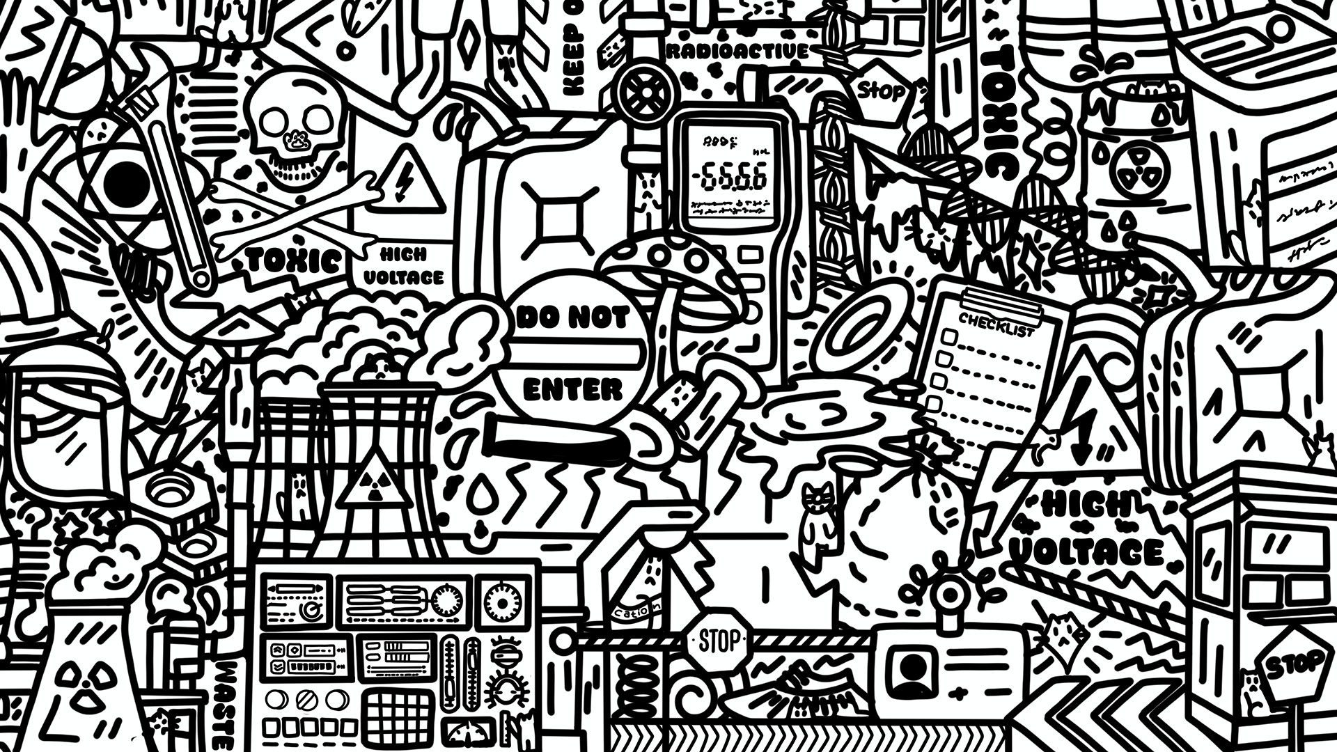 100 Radioactive Cats