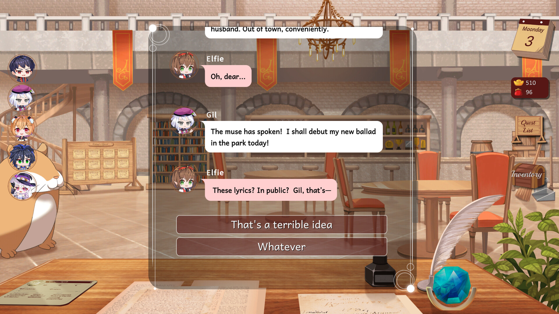 Adventure Guild Receptionist