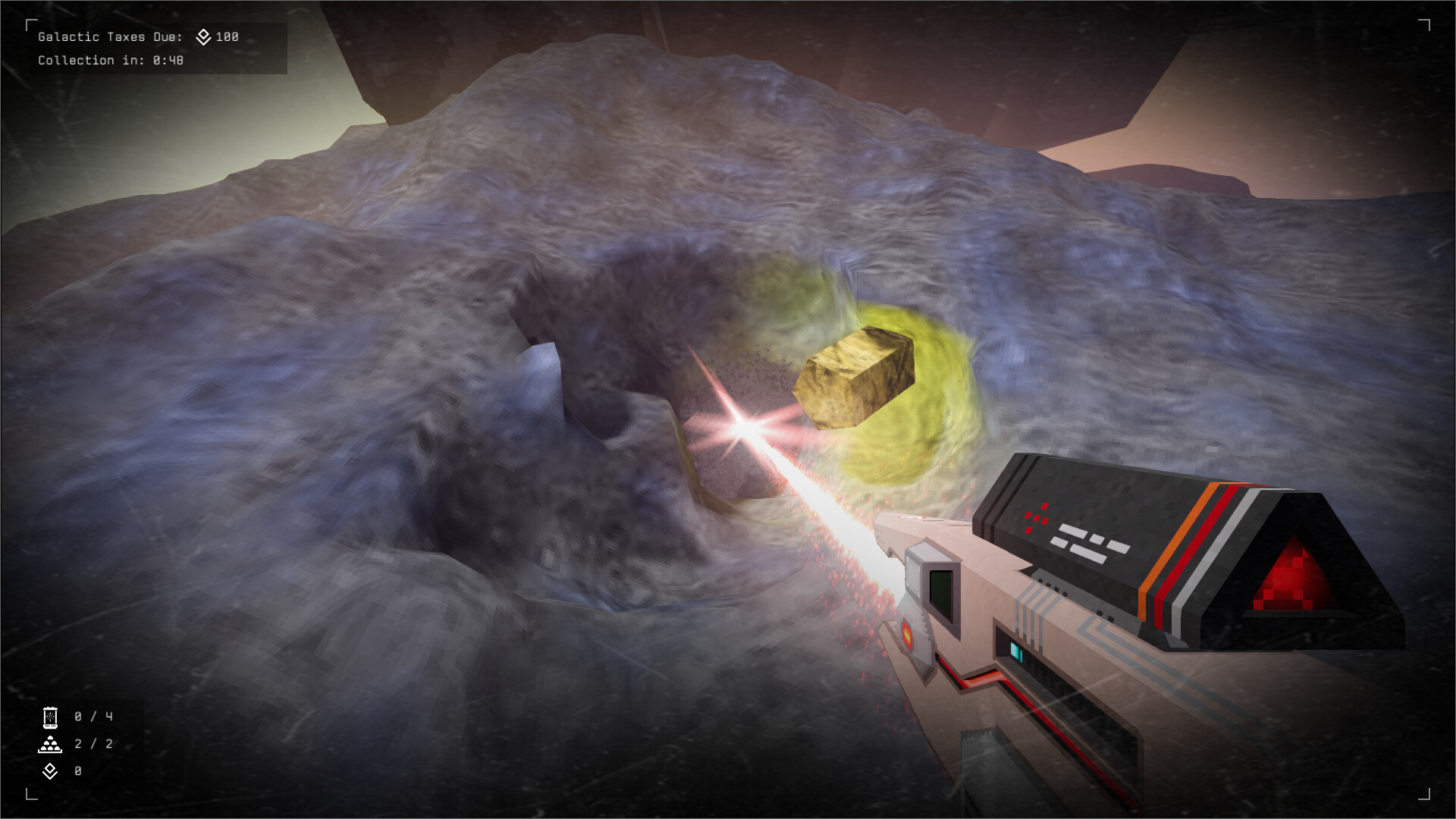 A Game About Mining an Asteroid