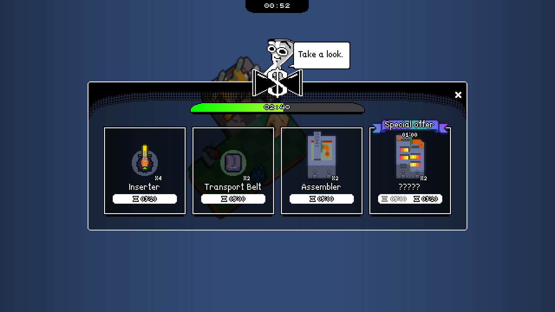 A Factory Roguelike