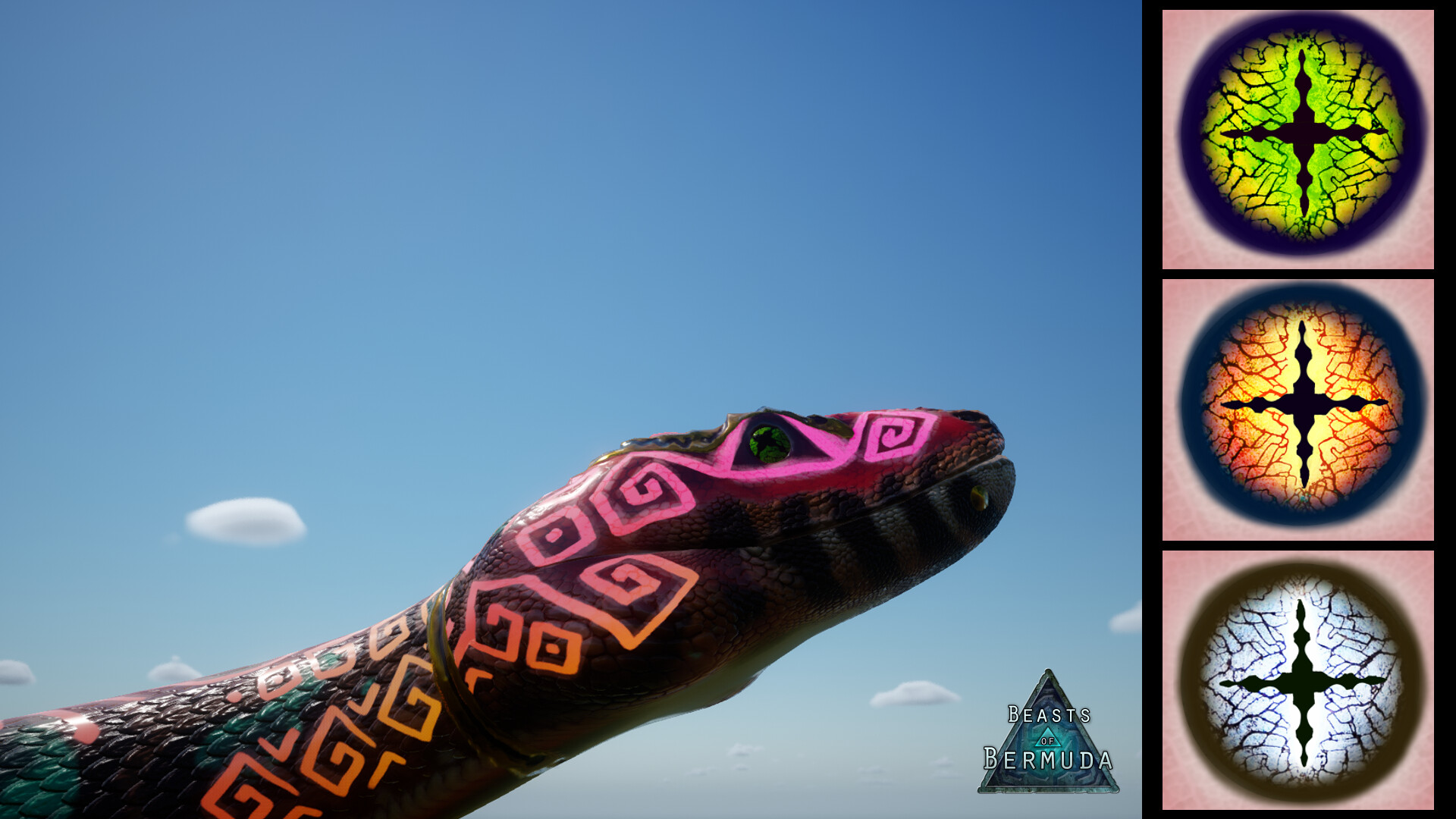 Beasts of Bermuda: Palaeophis Supporter Warpaint