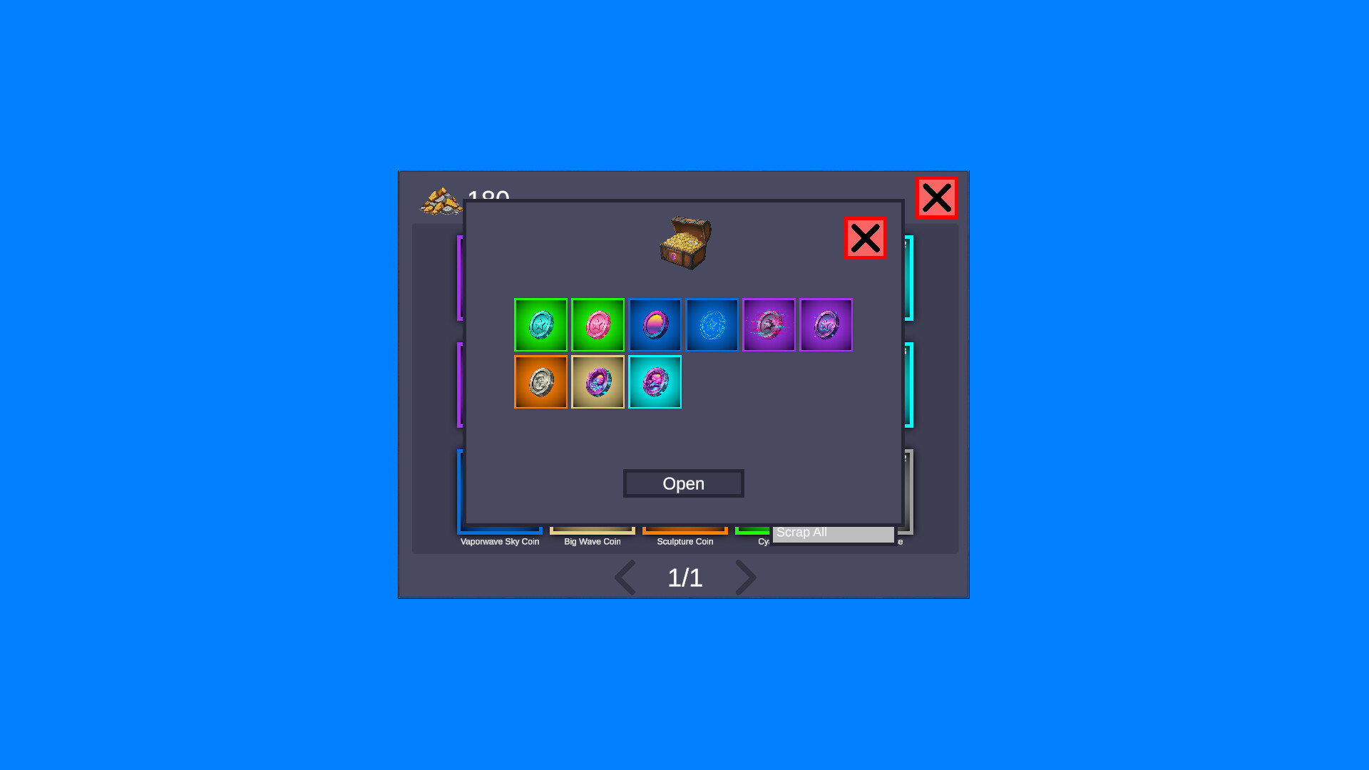Coin idle